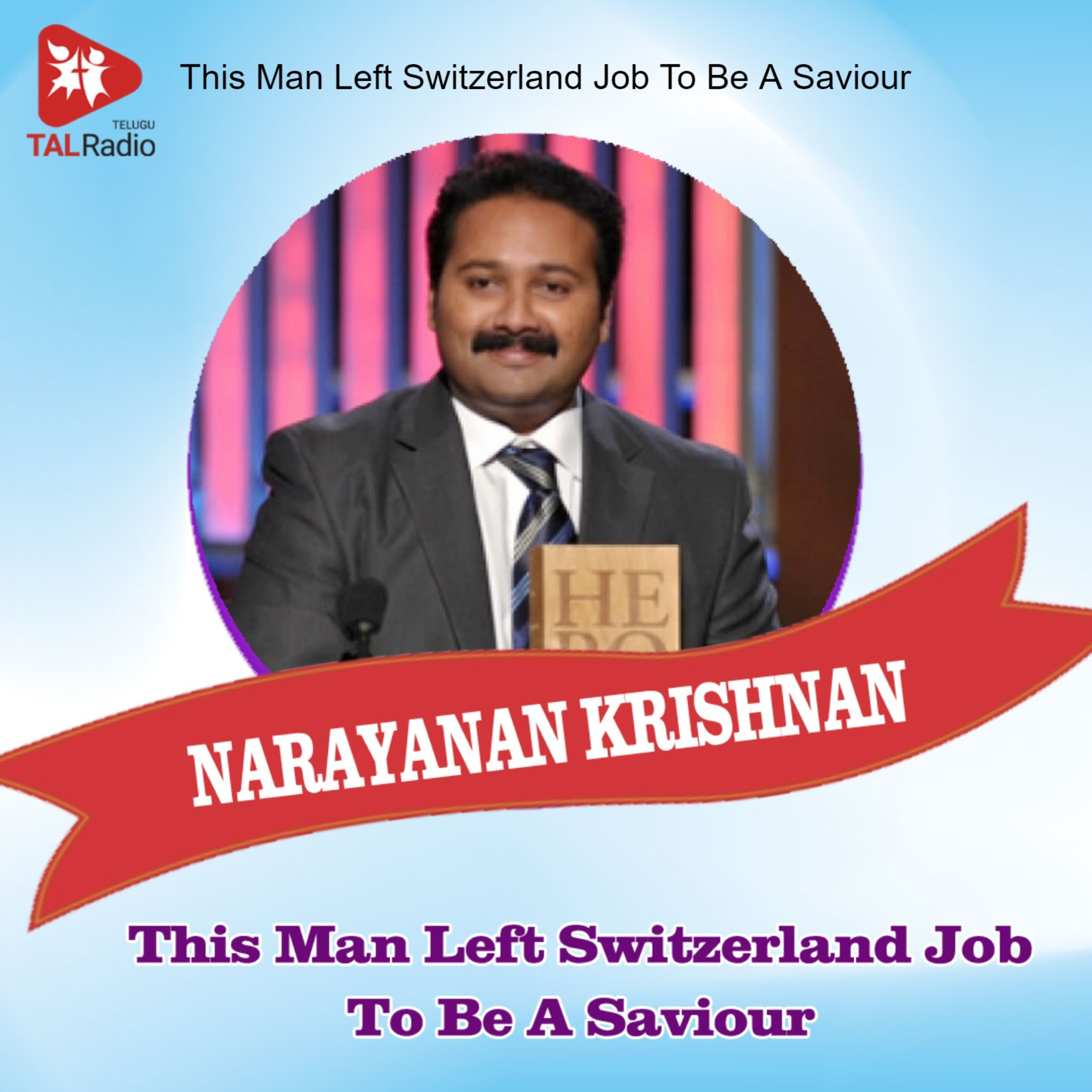 This Man Left Switzerland Job To Be A Saviour