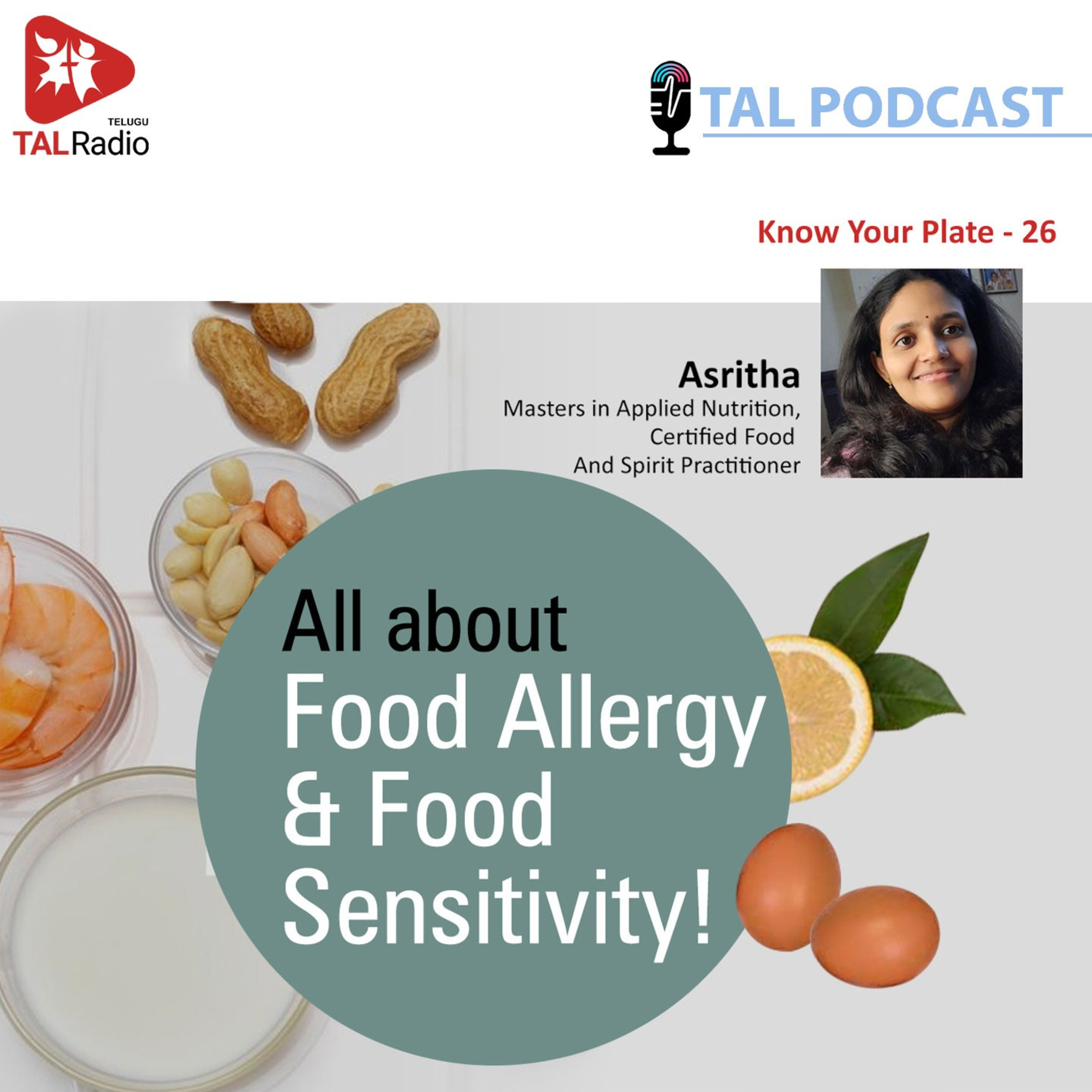 All About Food Allergy and Food Sensitivity | Know Your Plate - 26 episode artwork