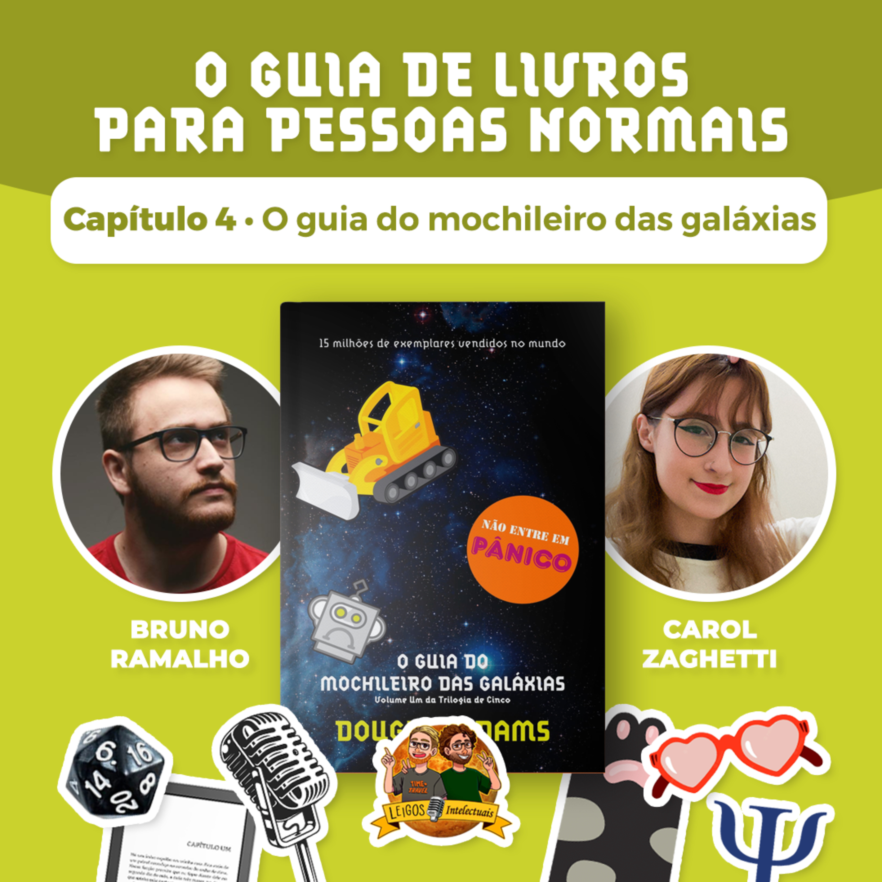 O guia de livros para pessoas normais "Capitulo 4: O guia do mochileiro das galáxias"