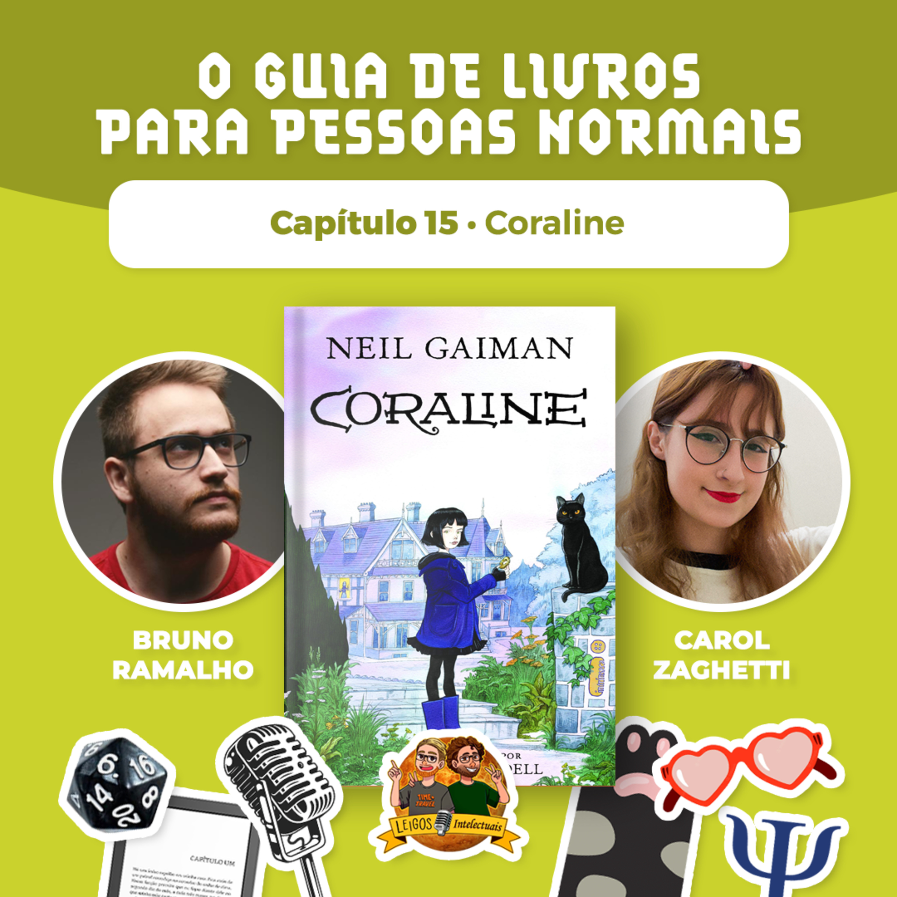 O guia de livros para pessoas normais "Capitulo 15: Coraline"