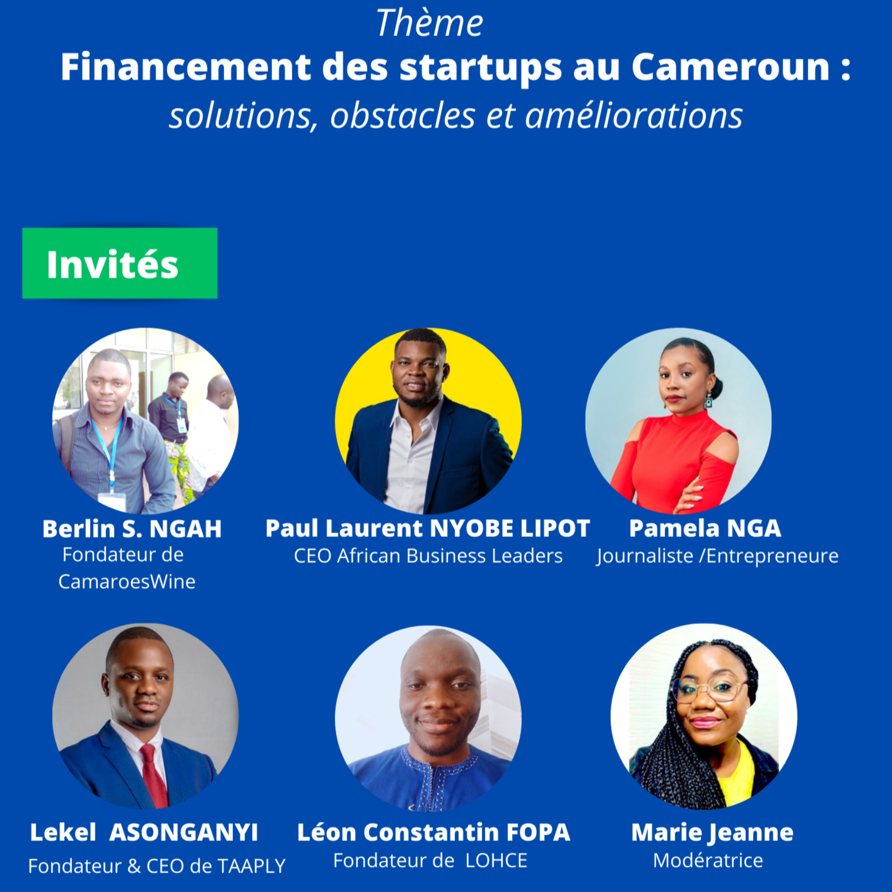 État de Financement des Startups au Cameroun - Part 2