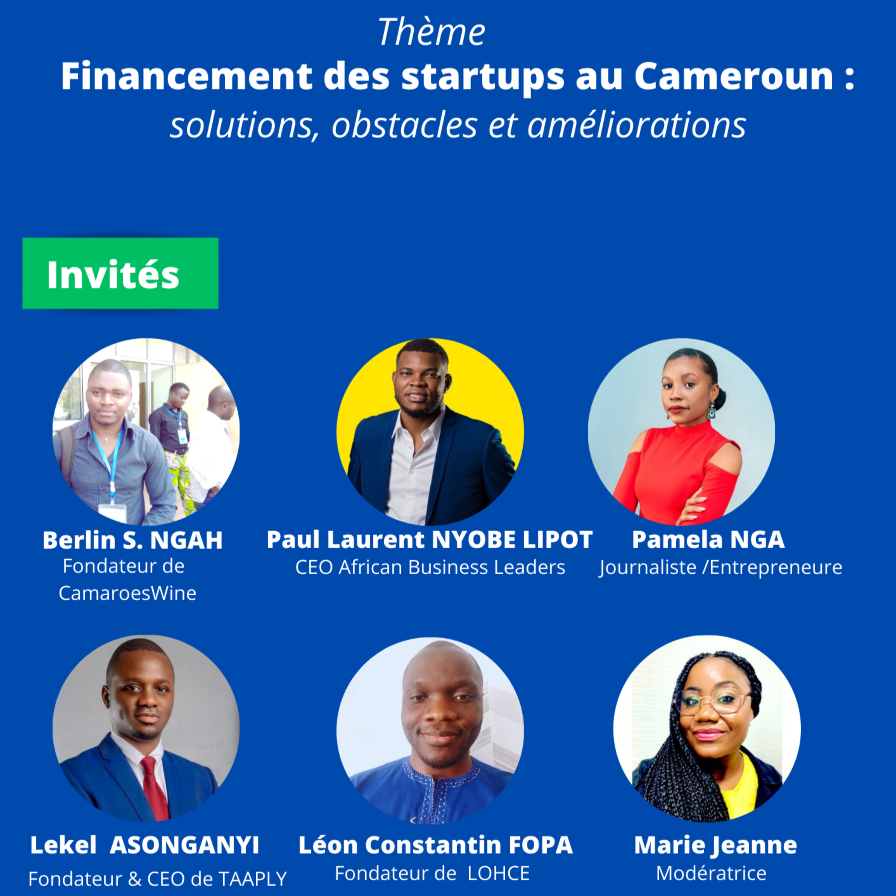 État de financement des startups au Cameroun - Part 3 + Promotion