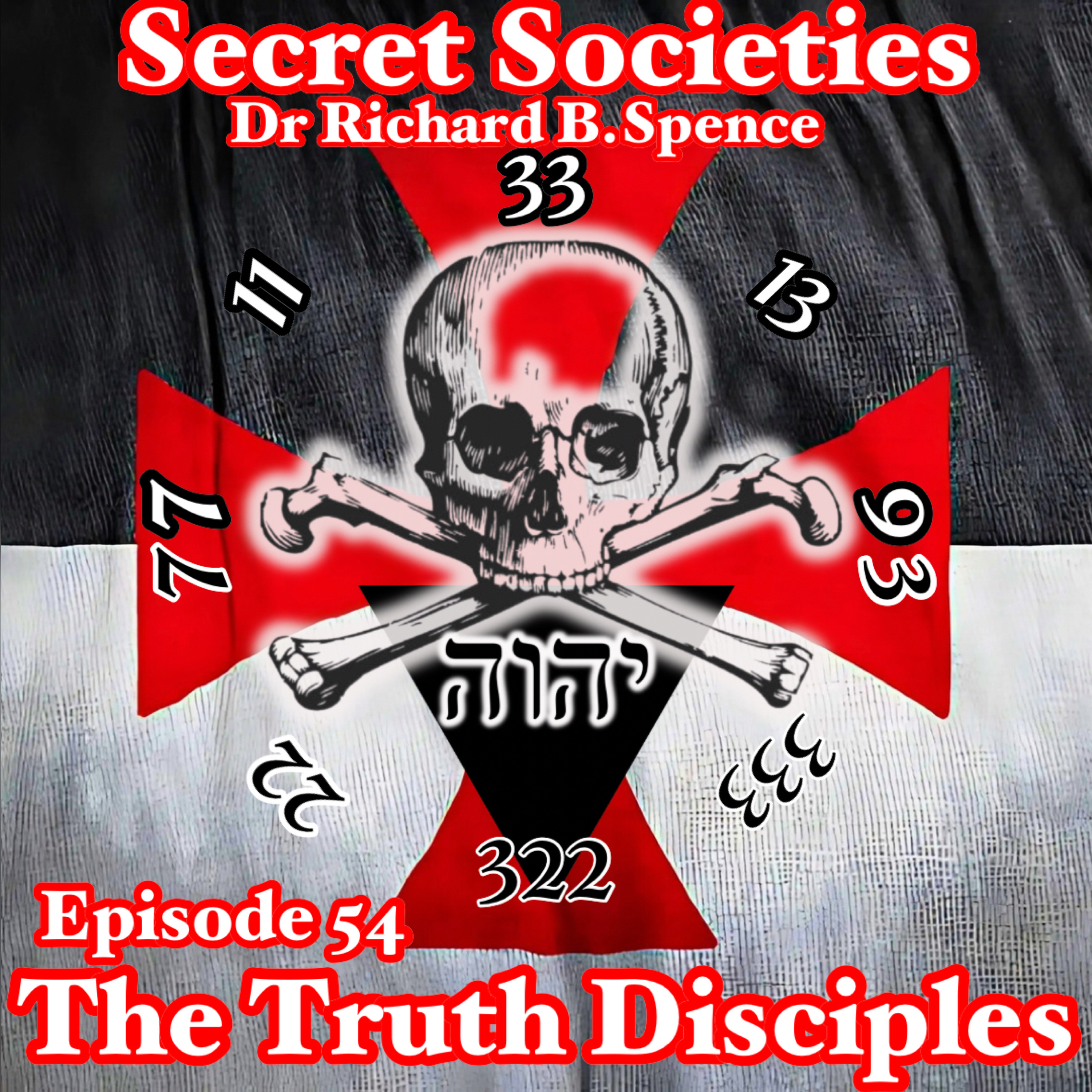 Episode 54 - Secret Societies, Conspiracy, Corruption and the Elite Spider Web of Secrecy with Dr Richard B Spence episode artwork