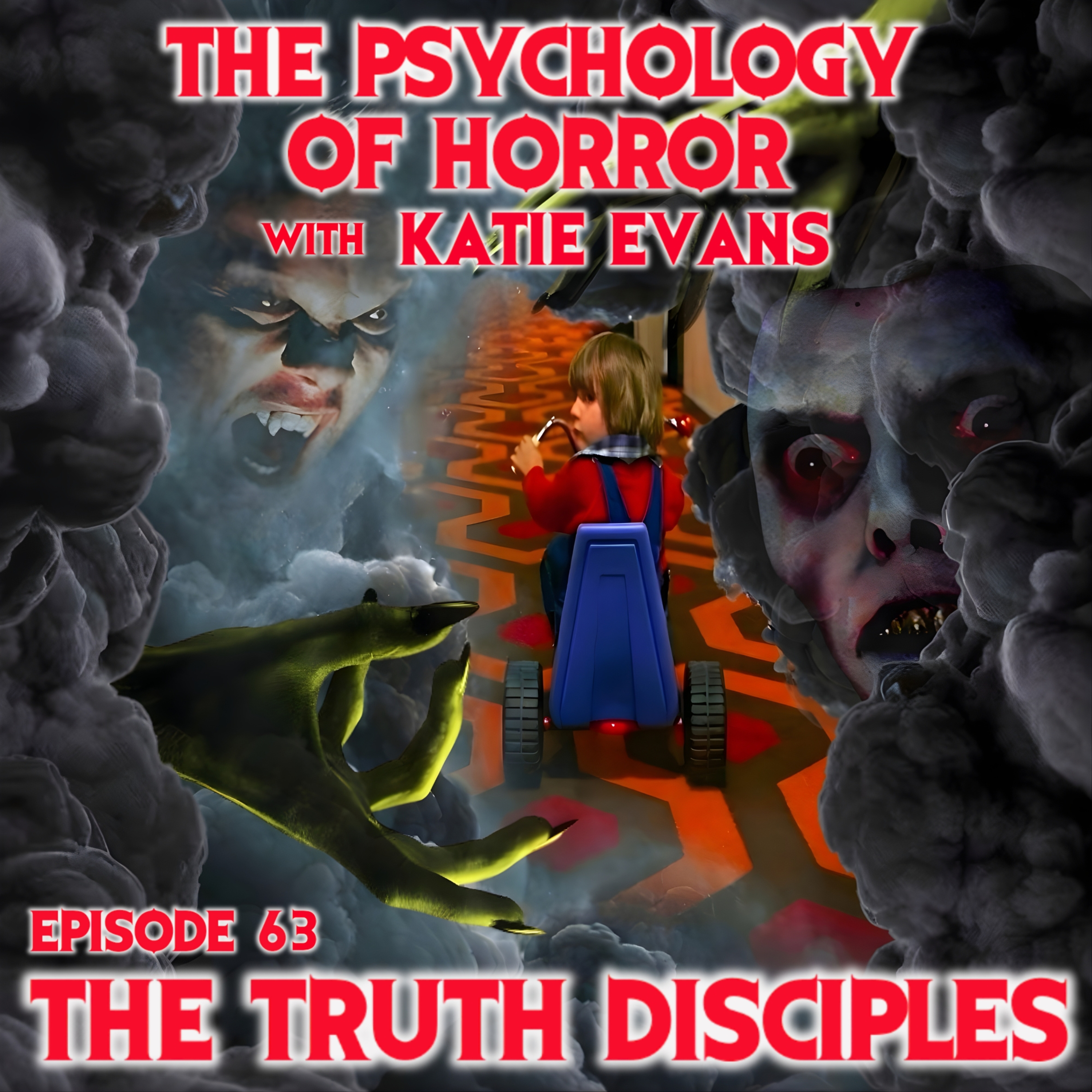 Episode 63 - 'The Psychology Of Horror Movies' - In Conversation with Psychotherapist Katie Evans episode artwork