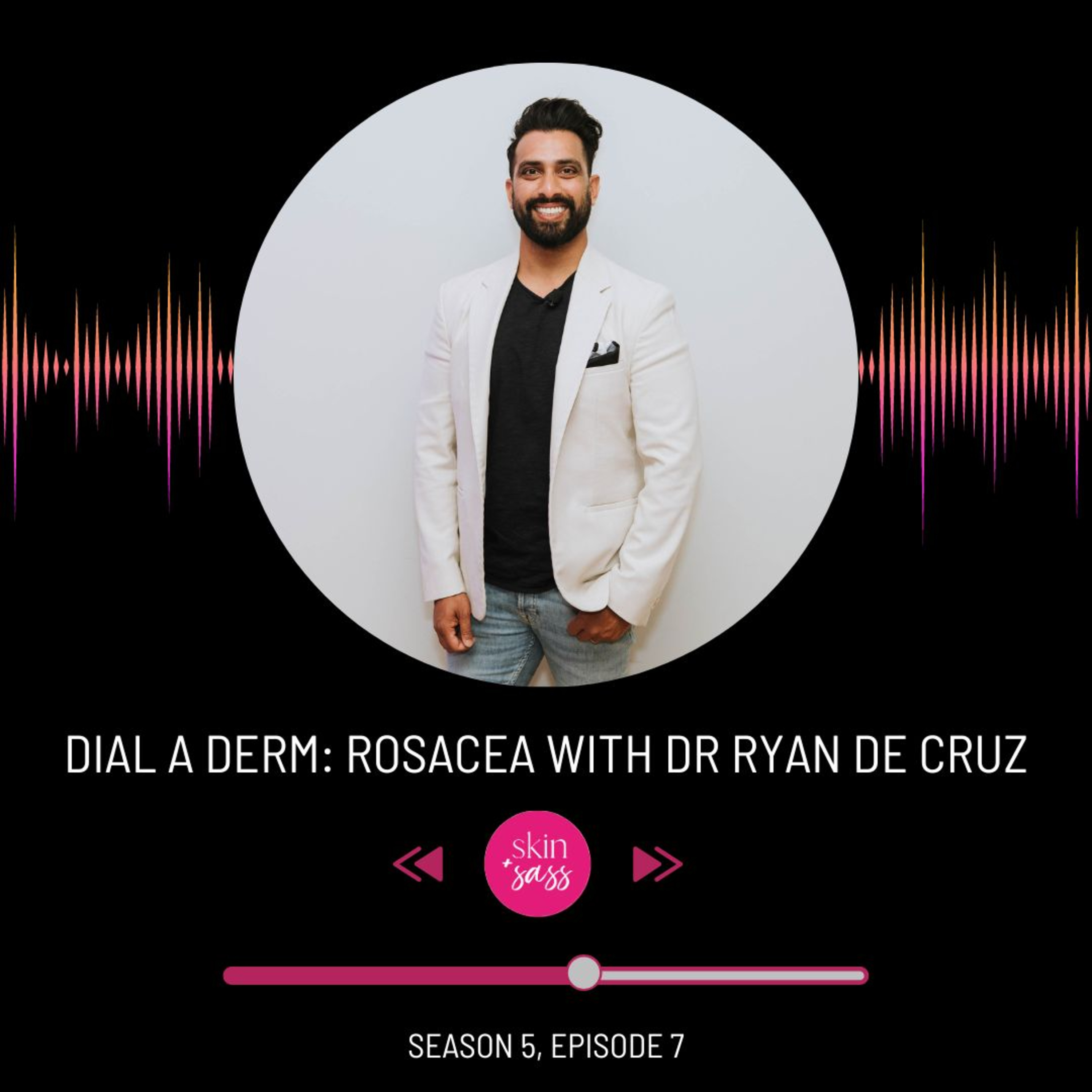 DIAL A DERM: Rosacea with Dr Ryan De Cruz episode artwork