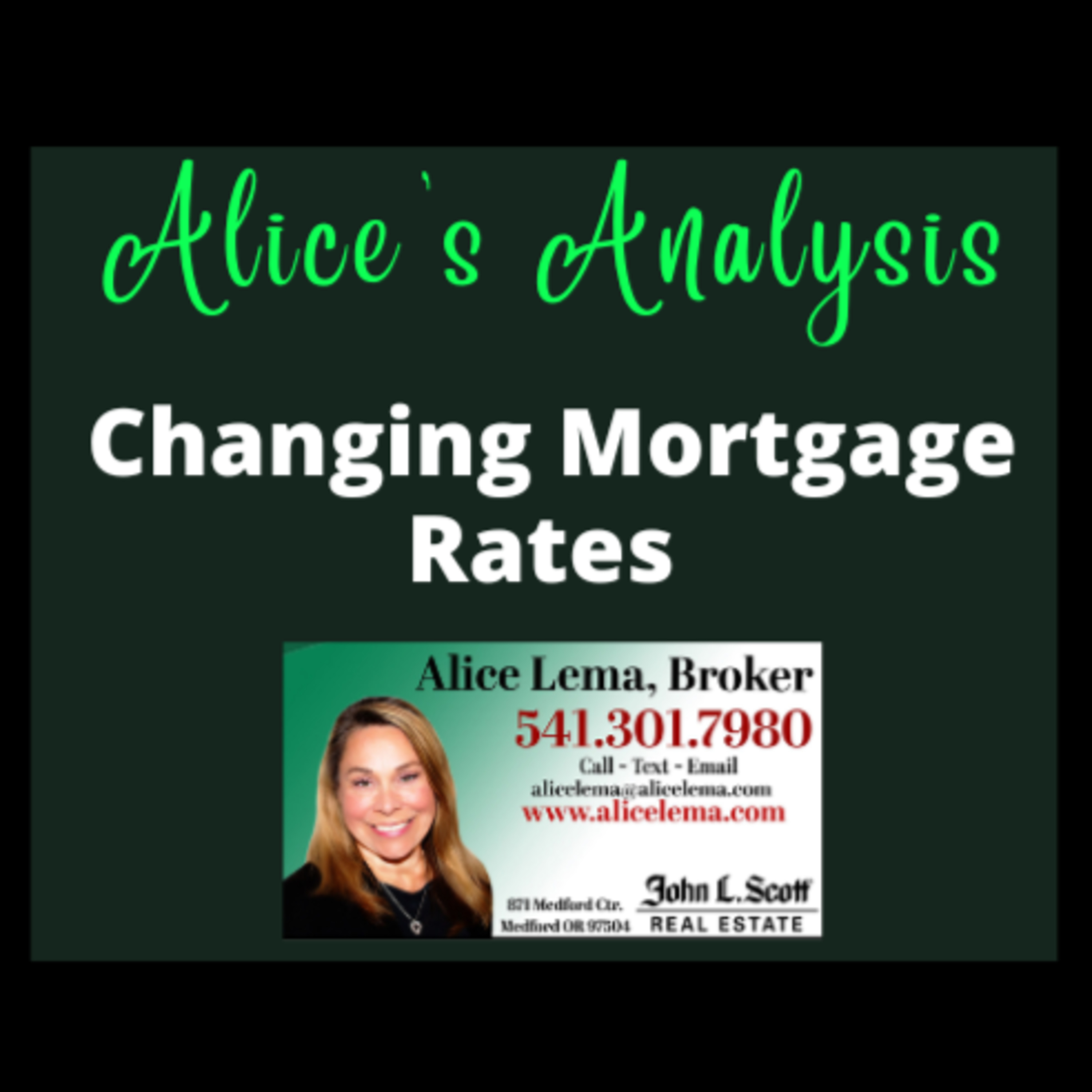Changing Mortgage Rates: The Actual Impact On Our Real Estate Market episode artwork