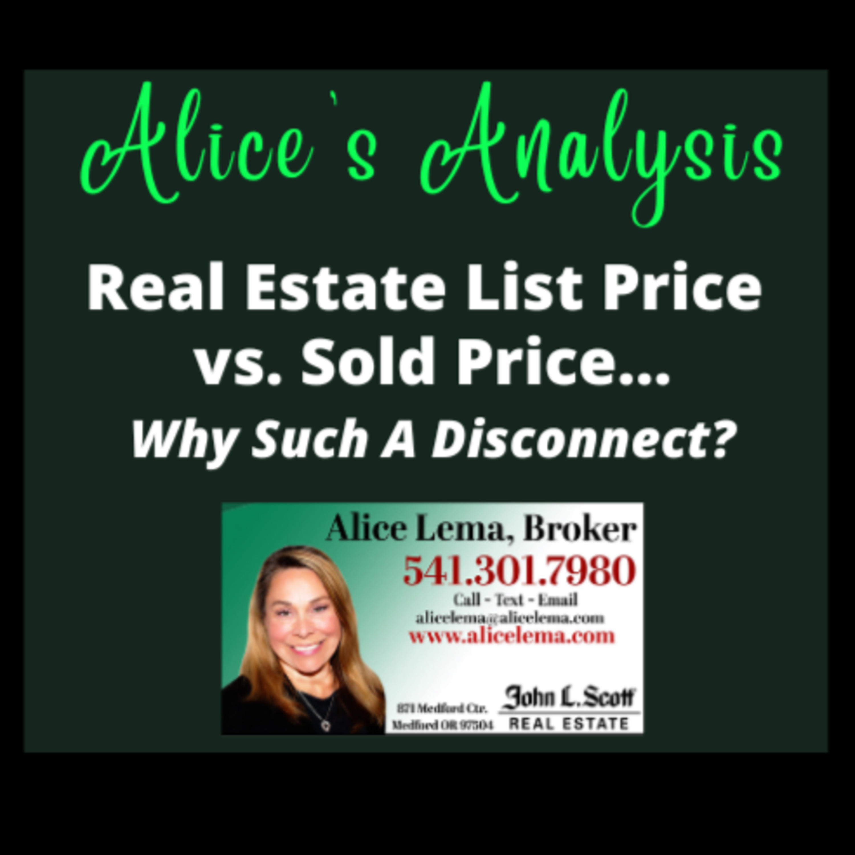 Real Estate List Price vs. Sold Price...Why Such A Disconnect? episode artwork