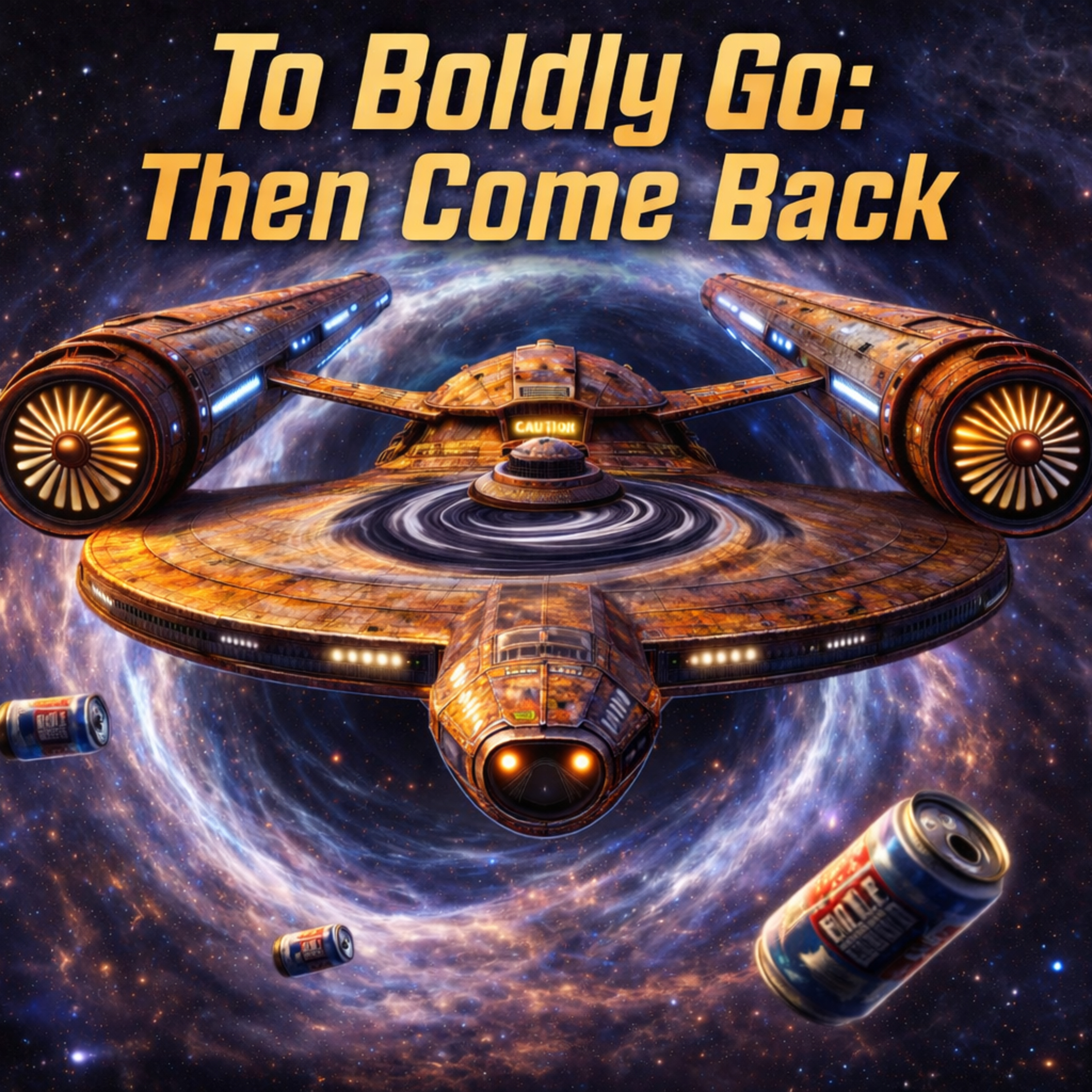 TO BOLDLY GO...and then come back. episode artwork