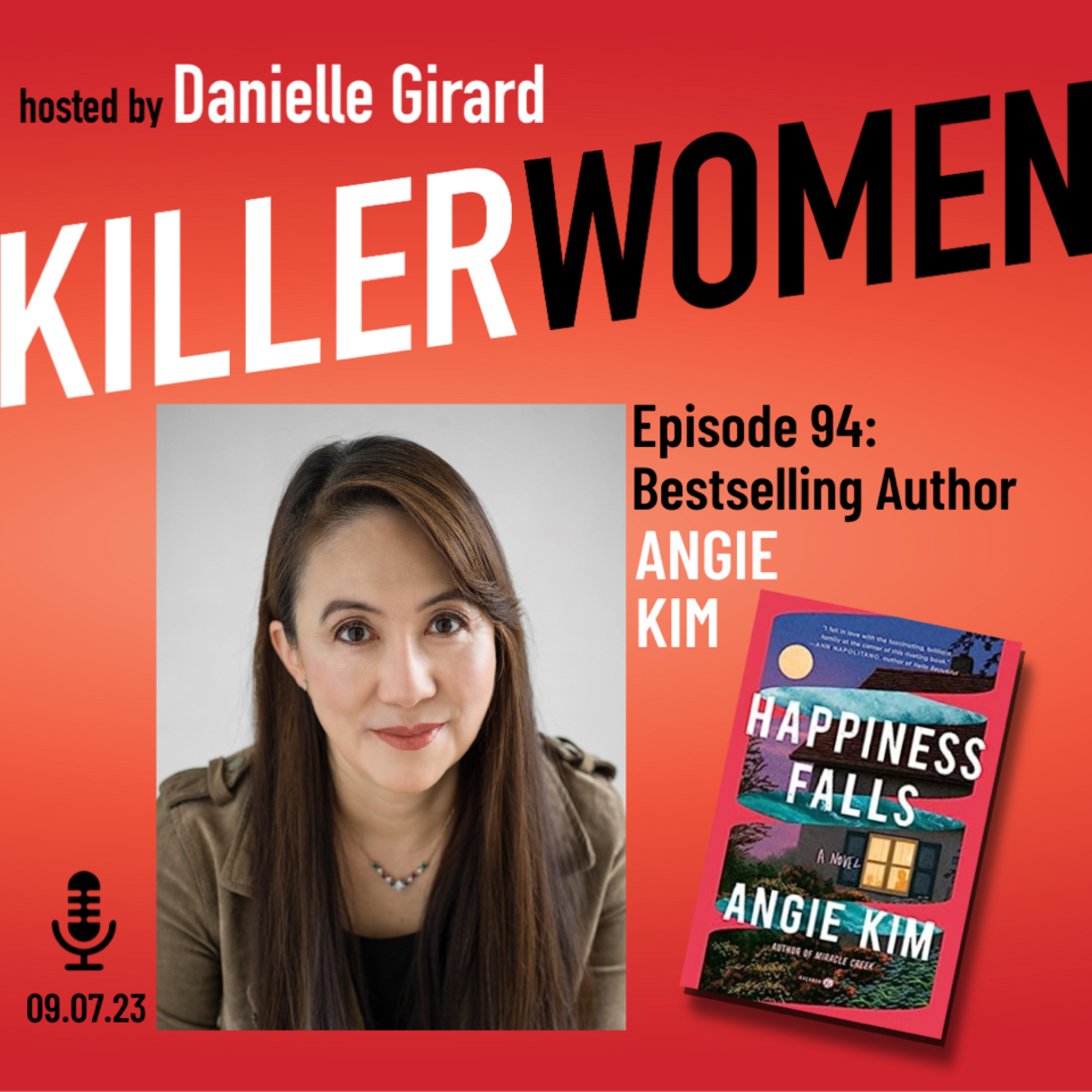 Happiness Falls: award winning author Angie Kim talks her new book - and the science of happiness episode artwork