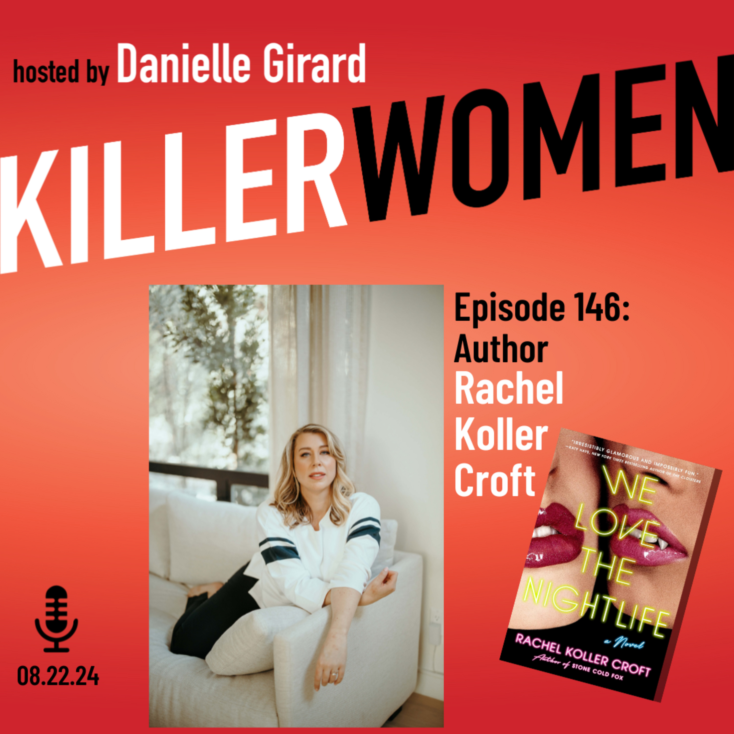 Rachel Koller Croft's dark and dazzling new page turner WE LOVE THE NIGHT LIFE episode artwork
