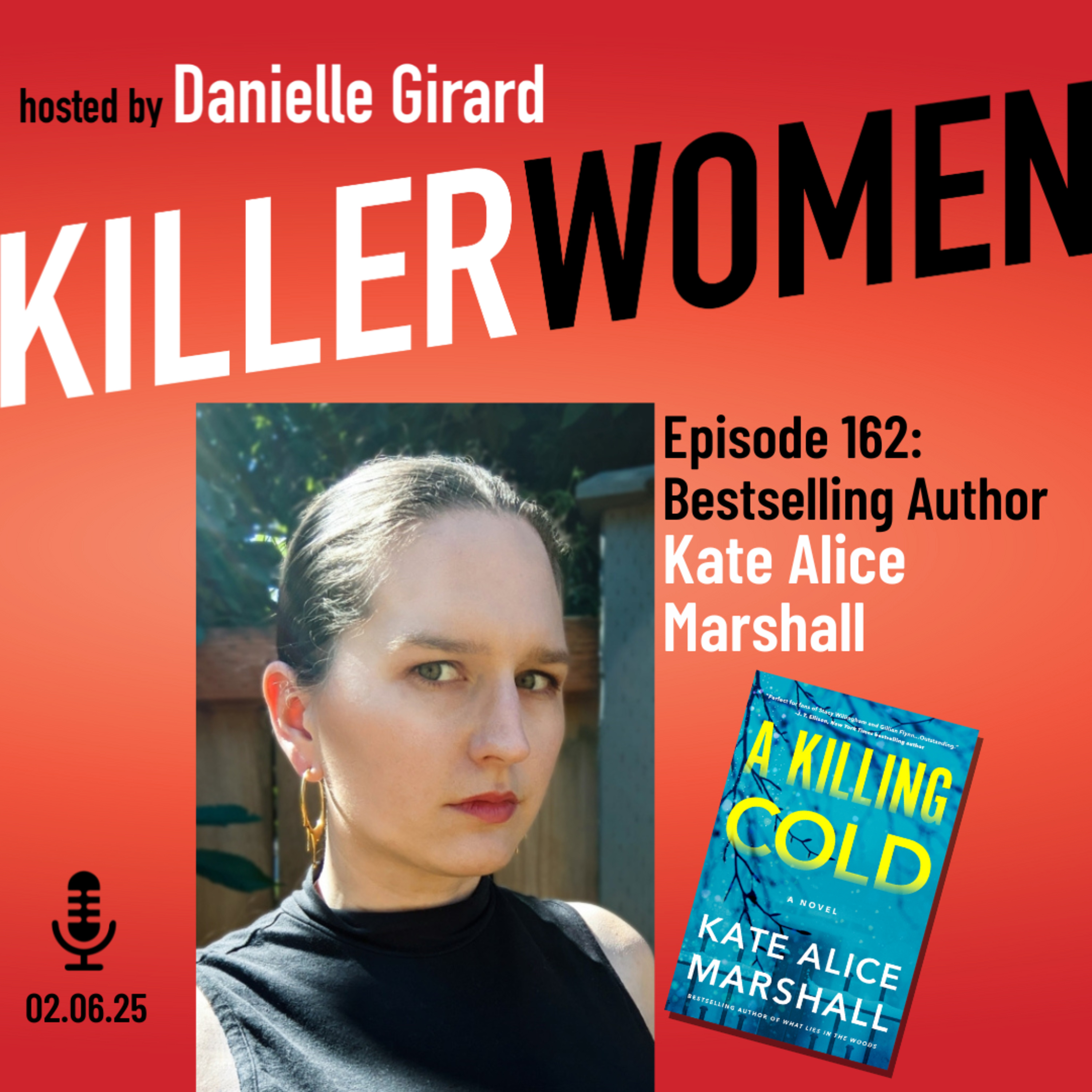 Kate Alice Marshall and her new chilling thriller A Killing Cold episode artwork