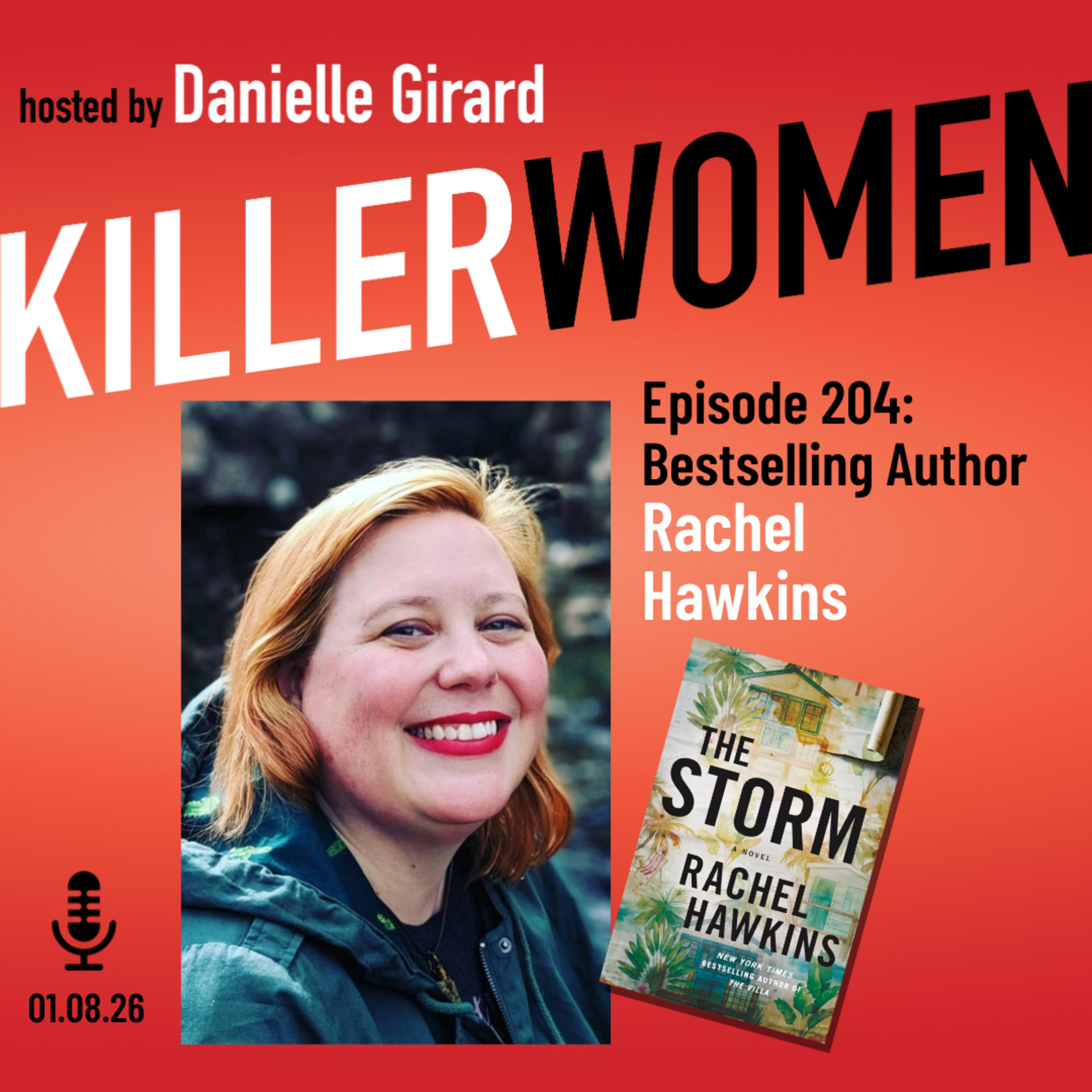 NYT bestselling author Rachel Hawkins chats about writing THE STORM episode artwork