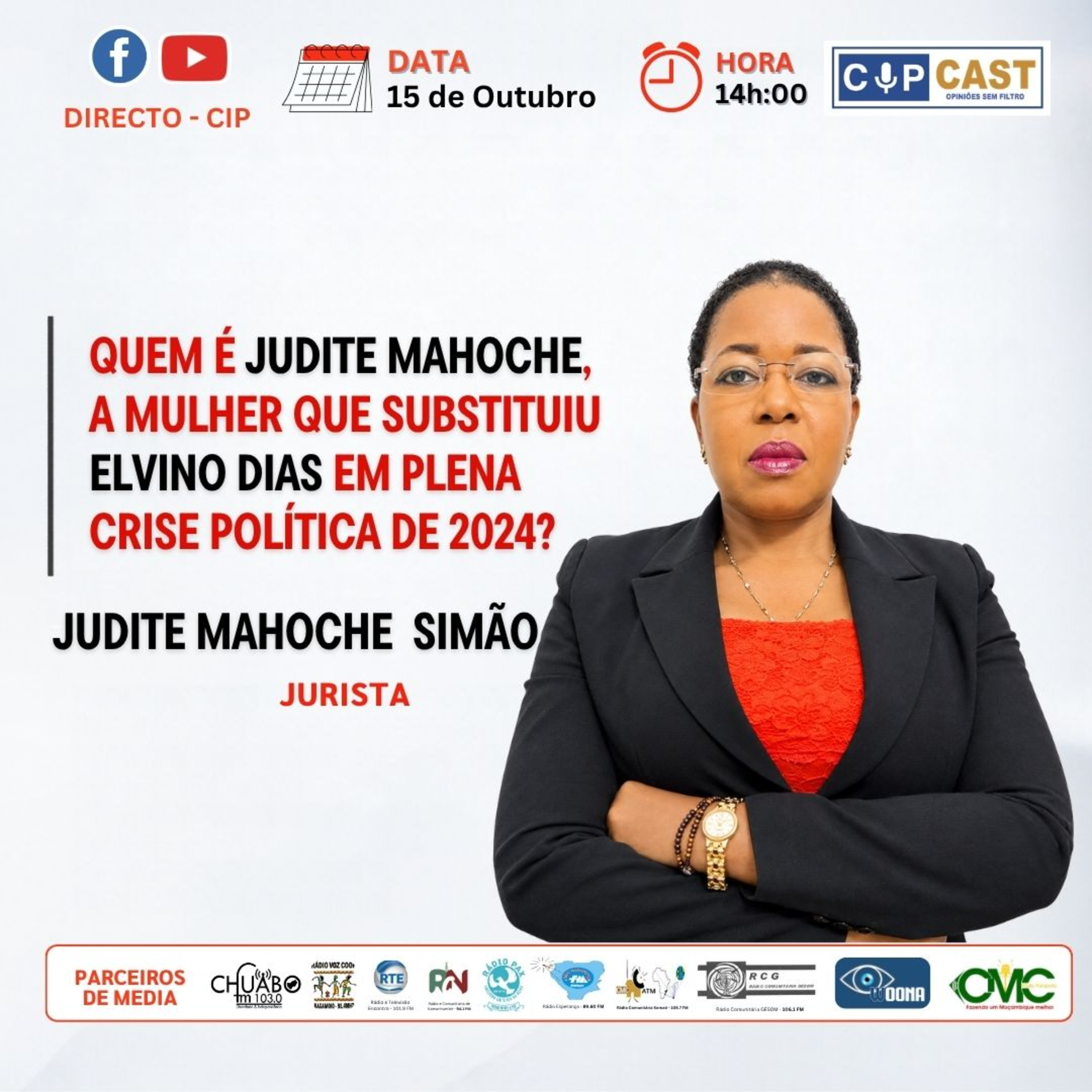 Quem é Judite Mahoche Simão, a mulher que substituiu Elvino Dias em plena crise política de 2024?