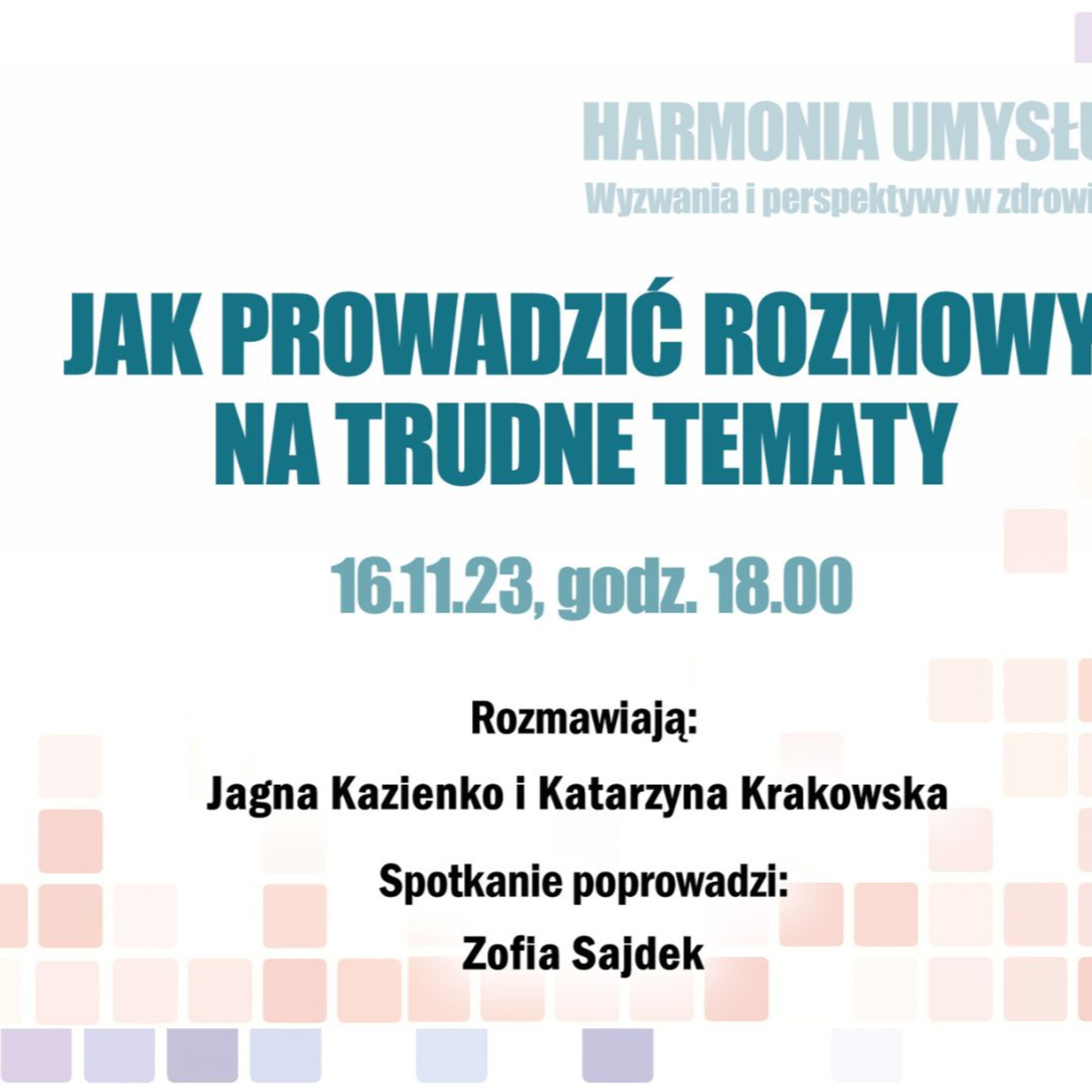 6. Forum Specjalistów WUJ - jak rozmawiać na trudne tematy  episode artwork