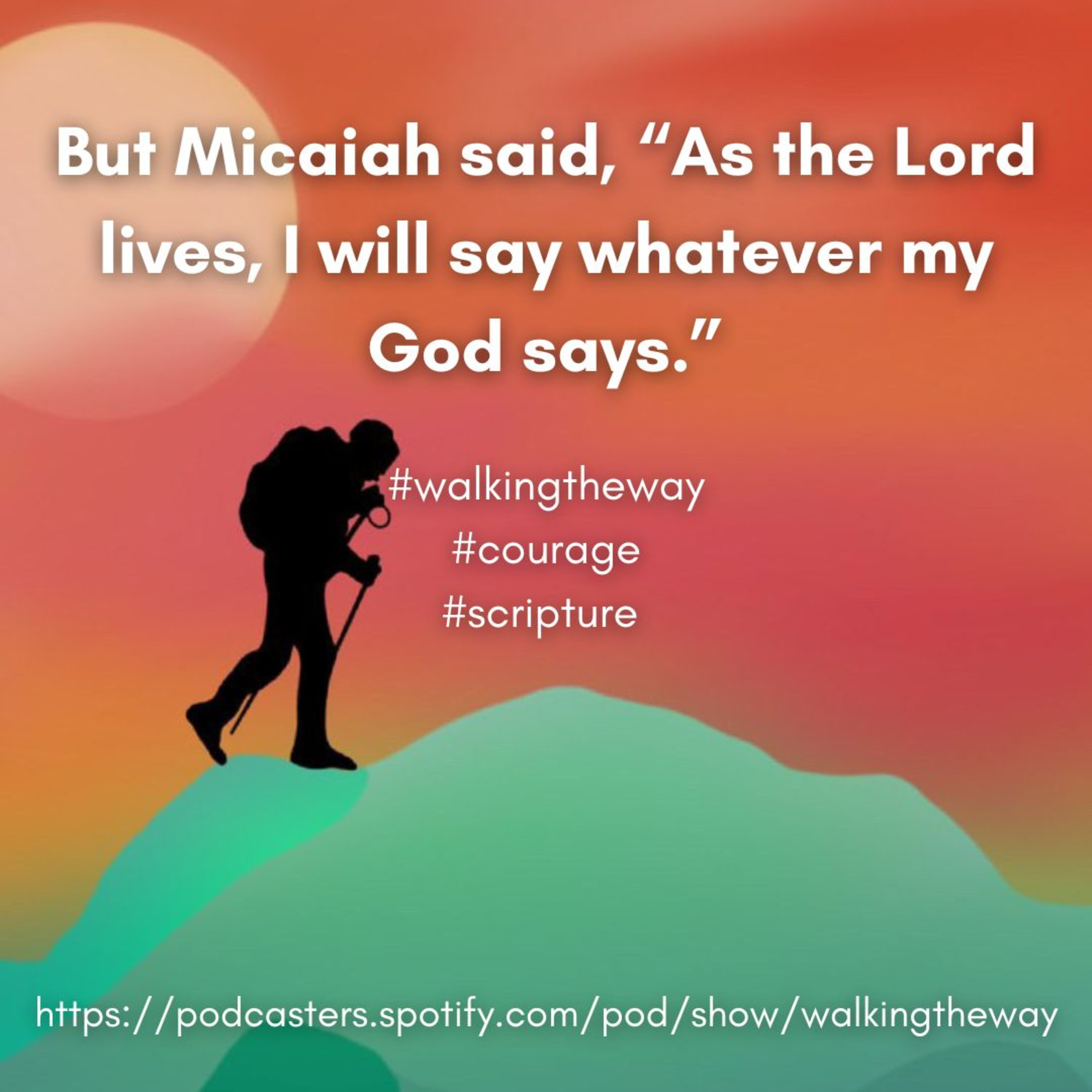 Walking the Way 2nd September 2024 - Speaking truth episode artwork