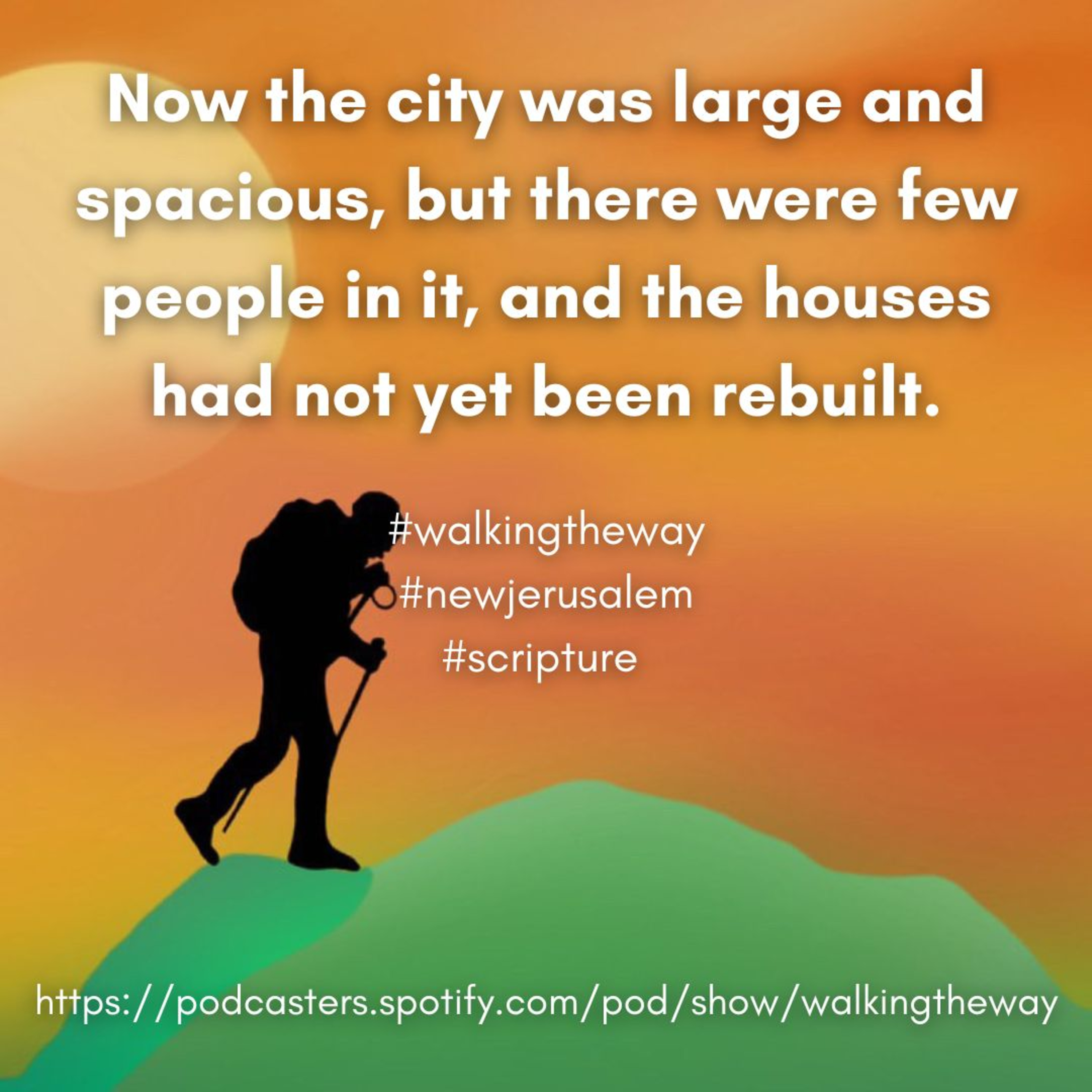 Walking the Way 6th November 2024 - Jerusalems