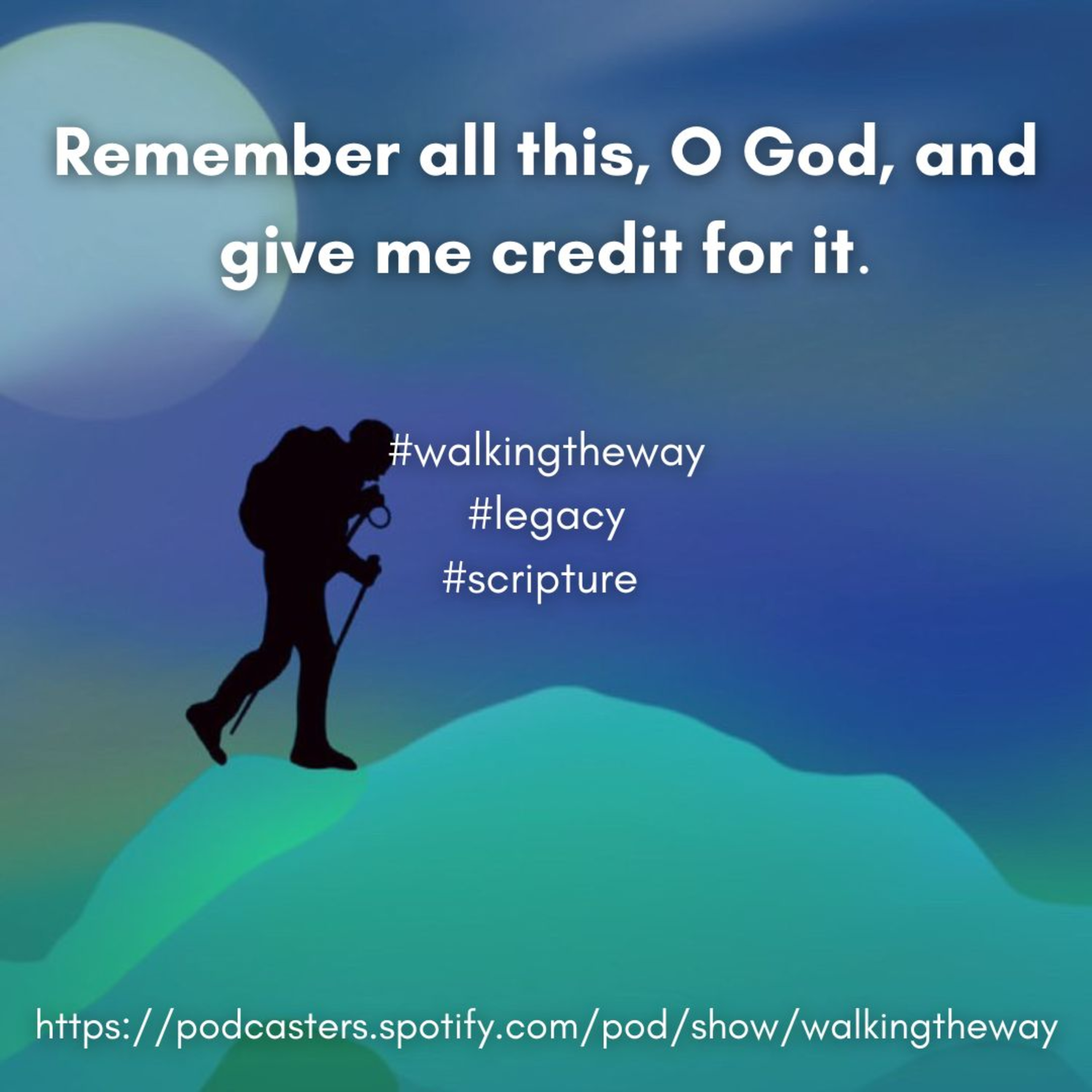 Walking the Way 14th November 2024 - Remember me... episode artwork