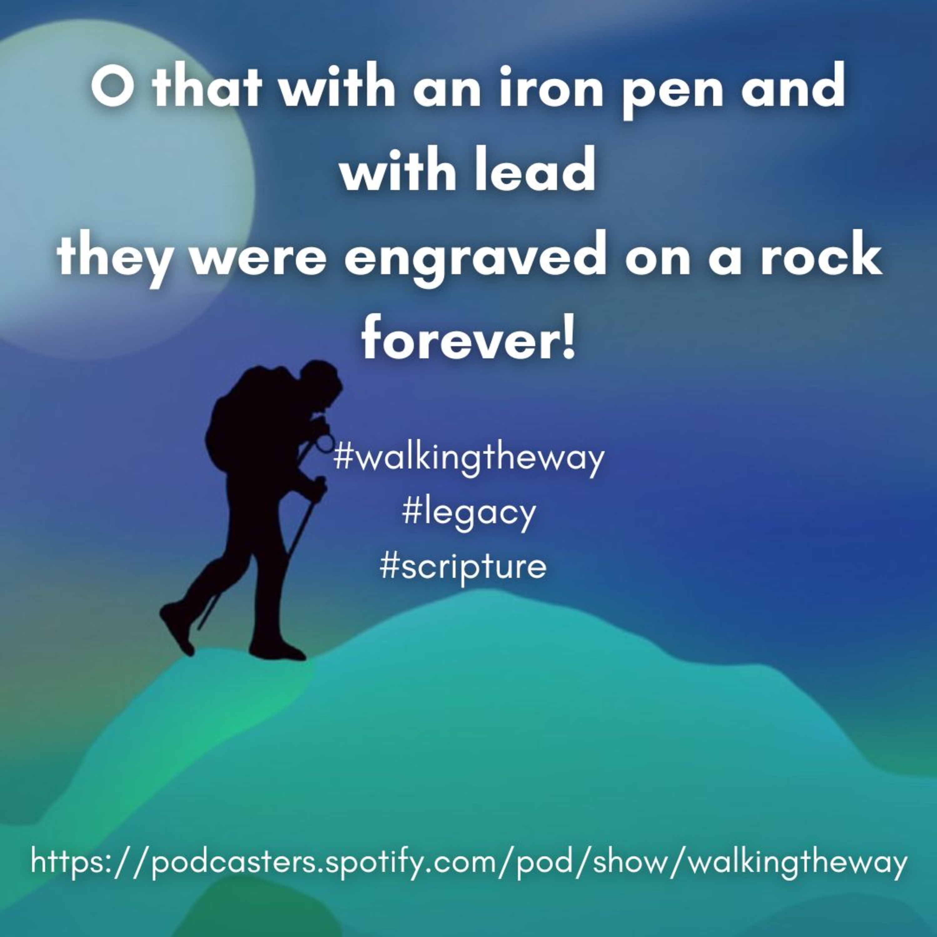 Walking the Way 26th December 2024 - Knowing when to shut up episode artwork