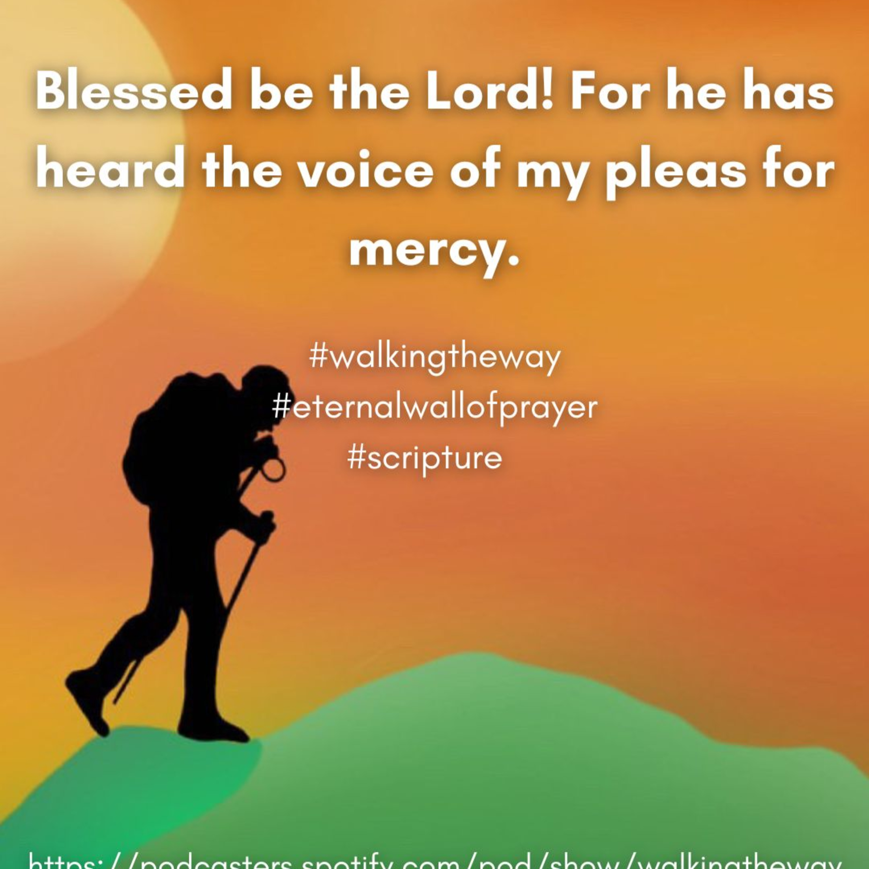 Walking the Way 11th March 2025 - Eternal wall of prayer episode artwork