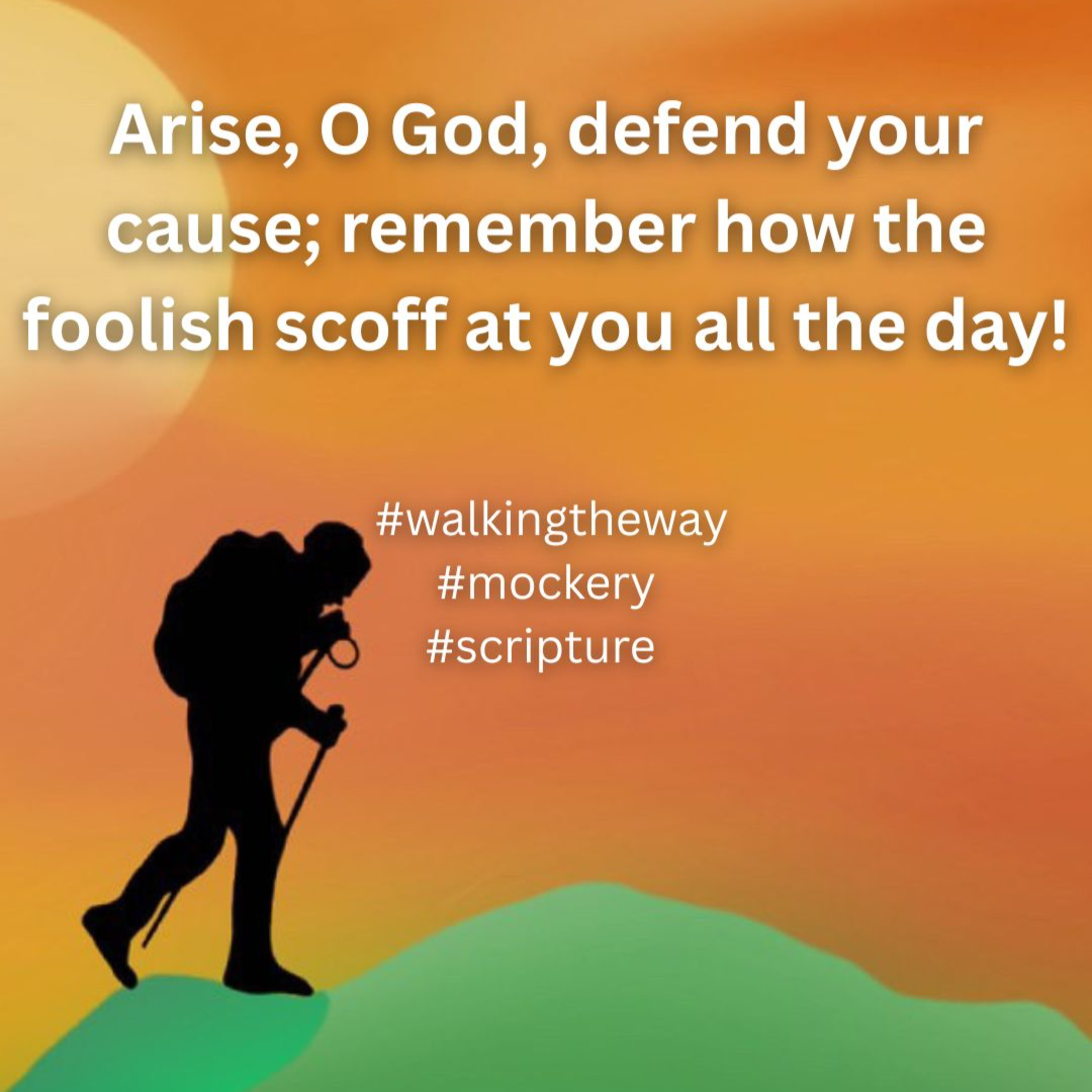 Walking the Way 19th May 2025 - Mocking God episode artwork