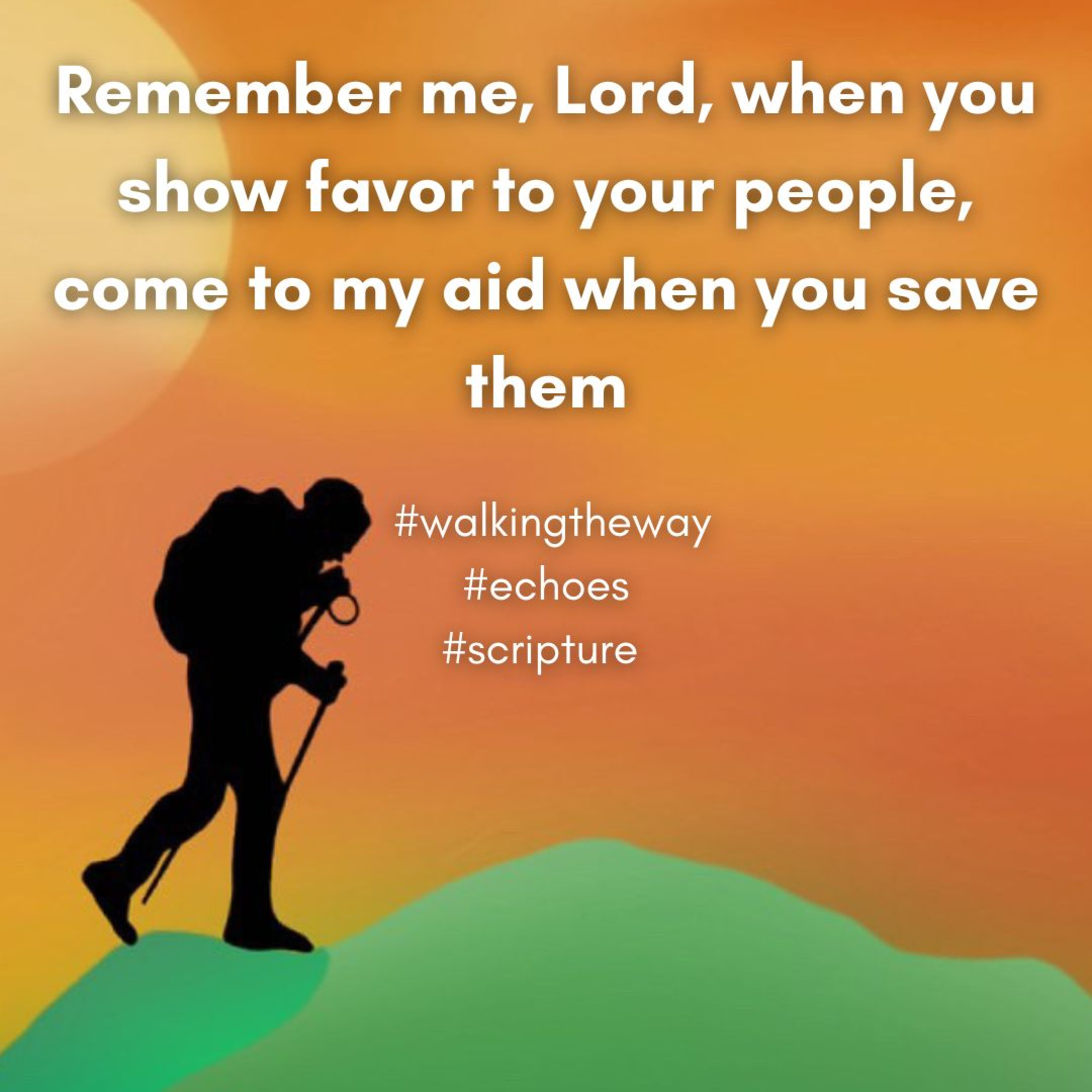 Walking the way: A daily devotional walk