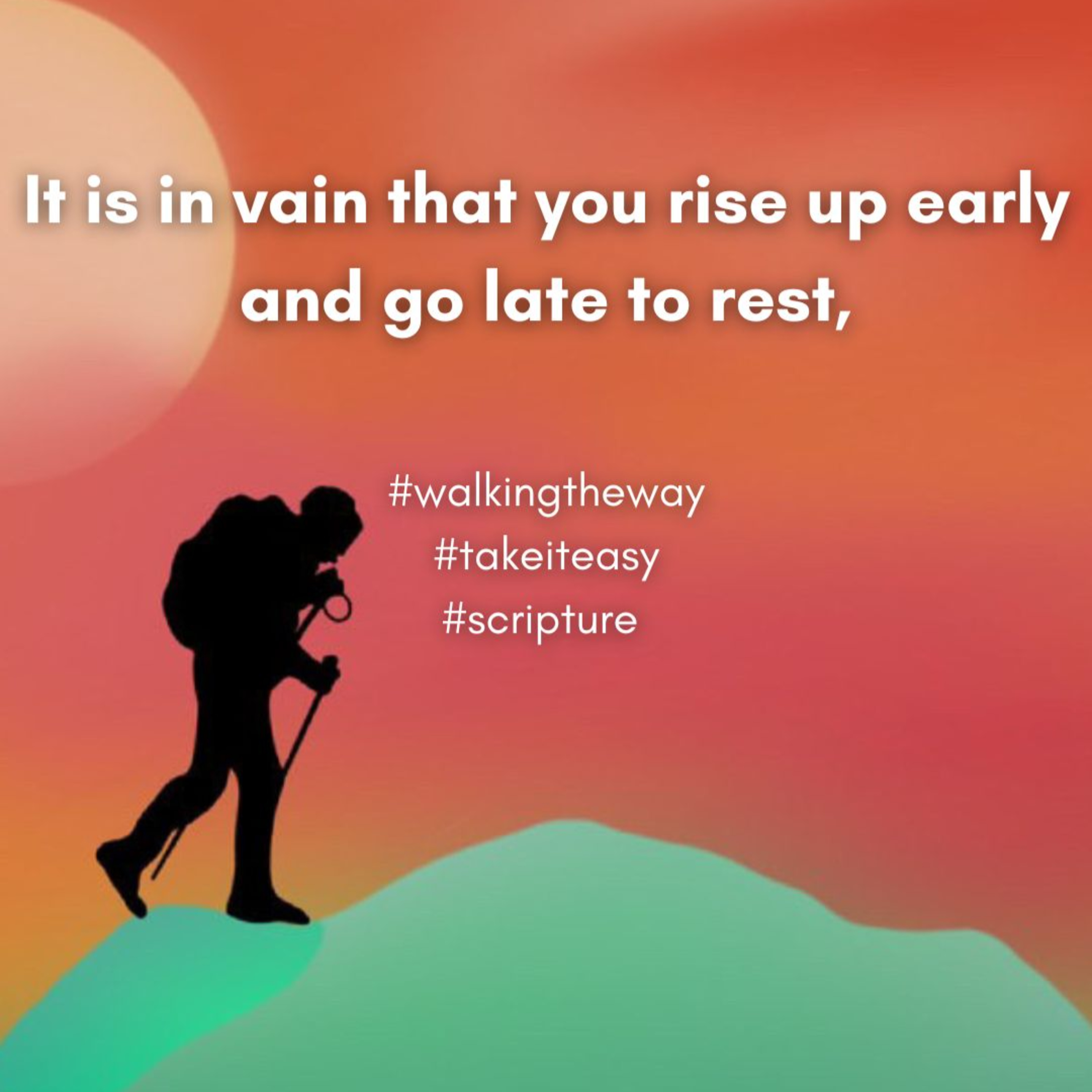 Walking the Way 1st August 2025 - Take a break episode artwork