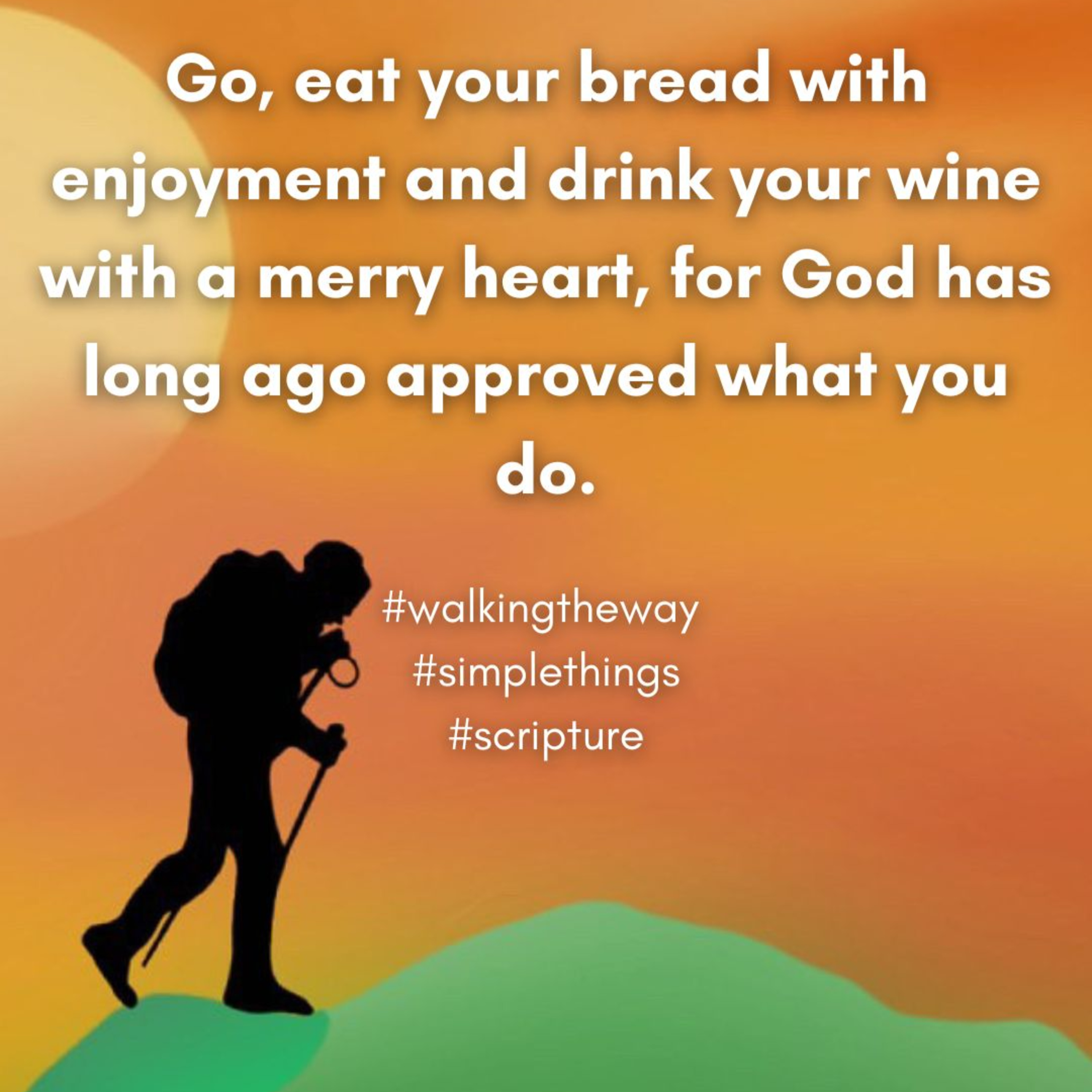 Walking the Way 18th November 2025 - Simple things