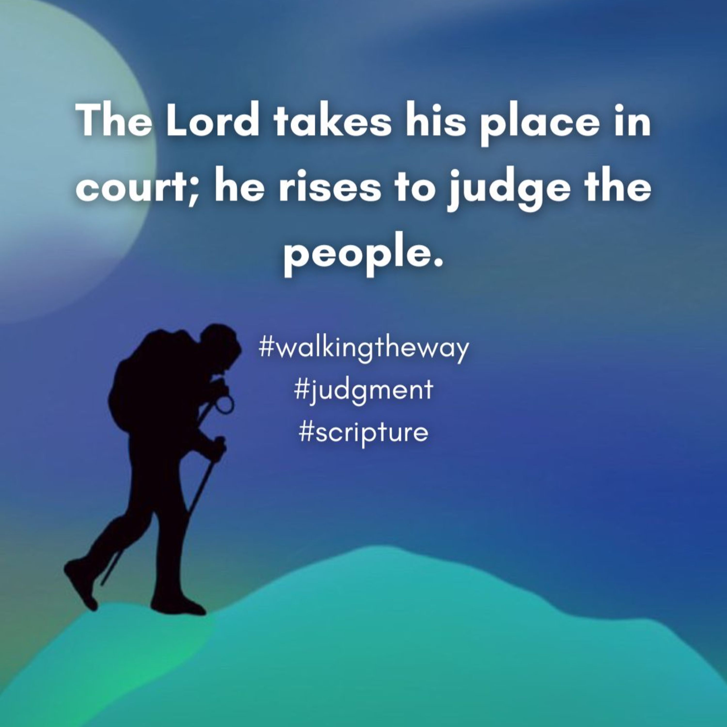 Walking the Way 11th December 2025 - Judgment episode artwork