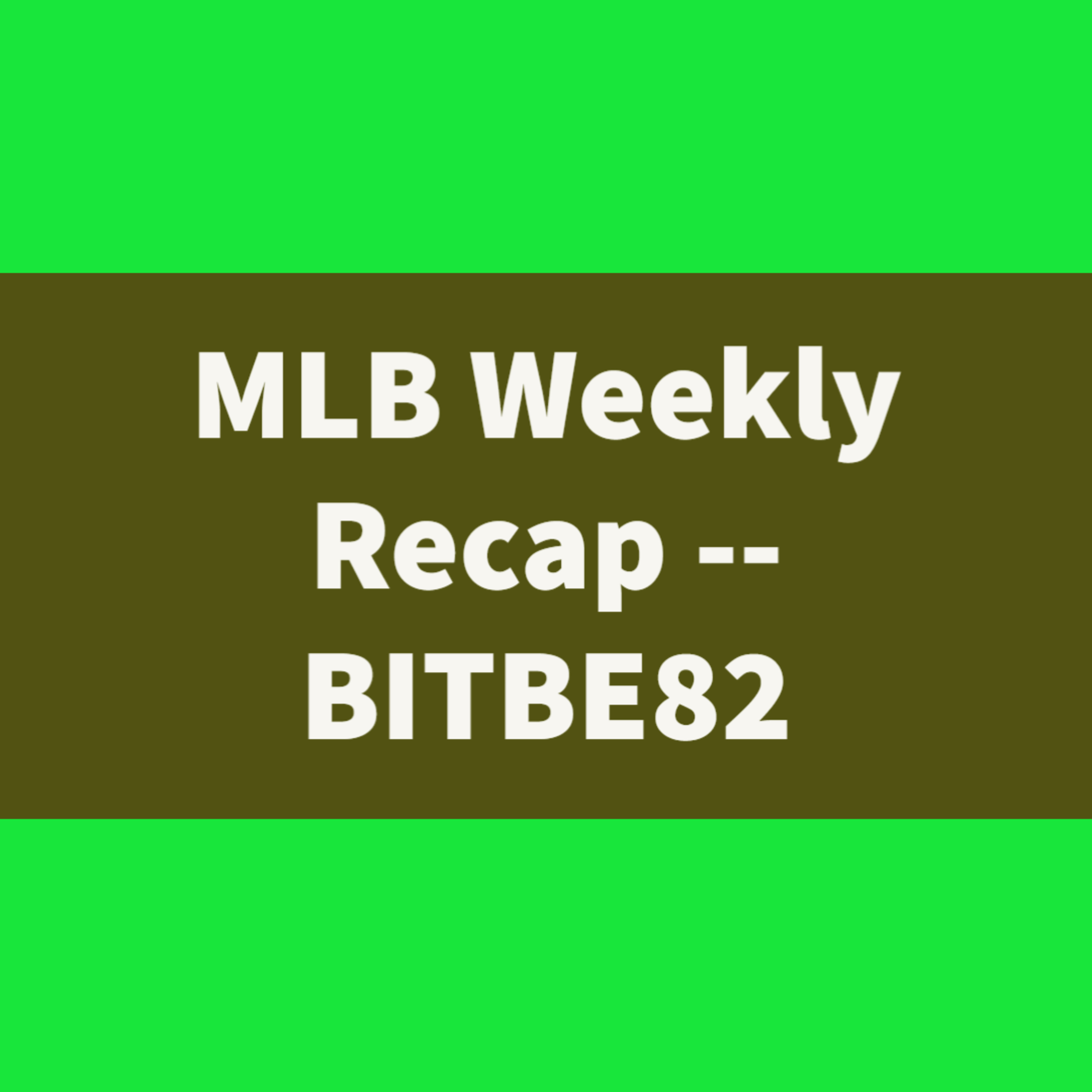 MLB Weekly Recap episode artwork