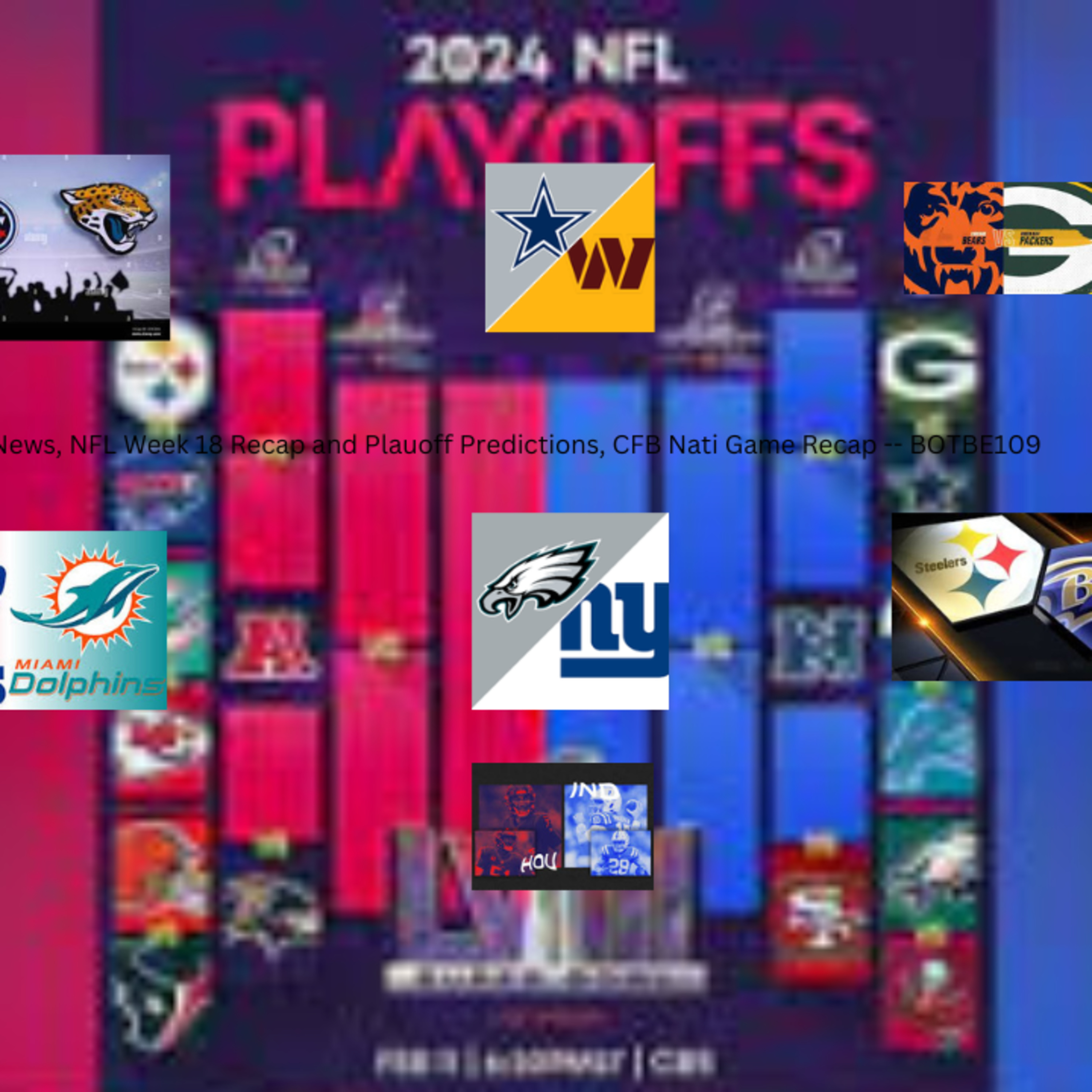 MLB News, NFL Week 18 Recap and Playoff Predictions, CFB National Championship Game Recap episode artwork
