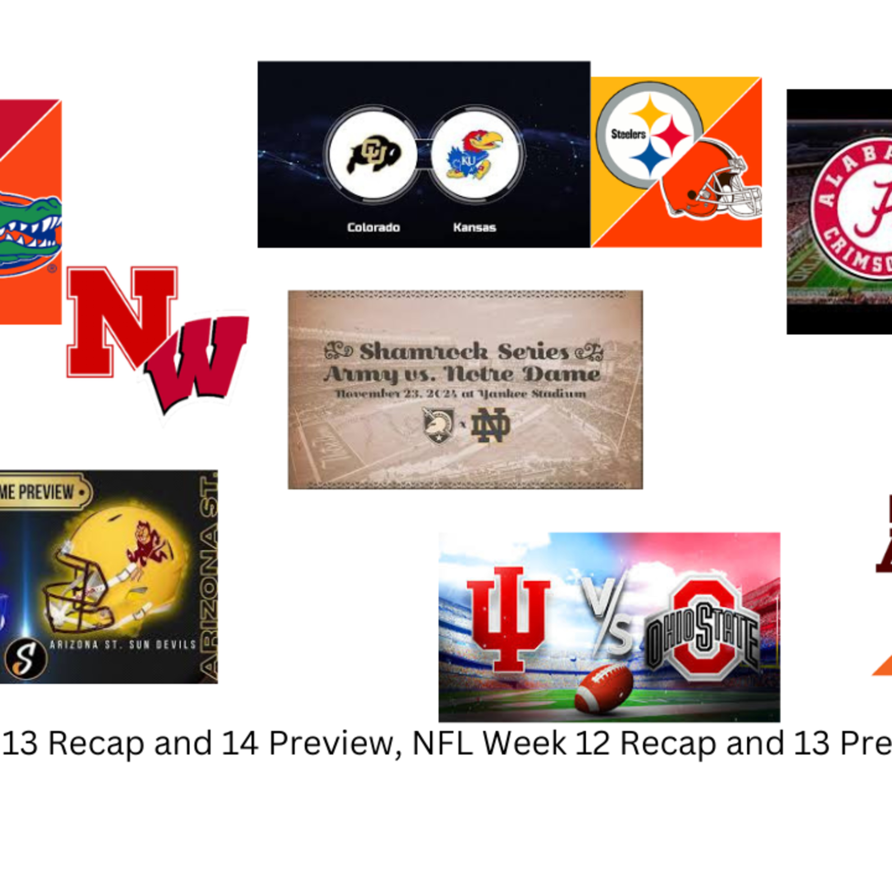 MLB News, CFB Week 13 Recap and 14 Preview, NFL Week 12 Recap and 13 Predictions episode artwork