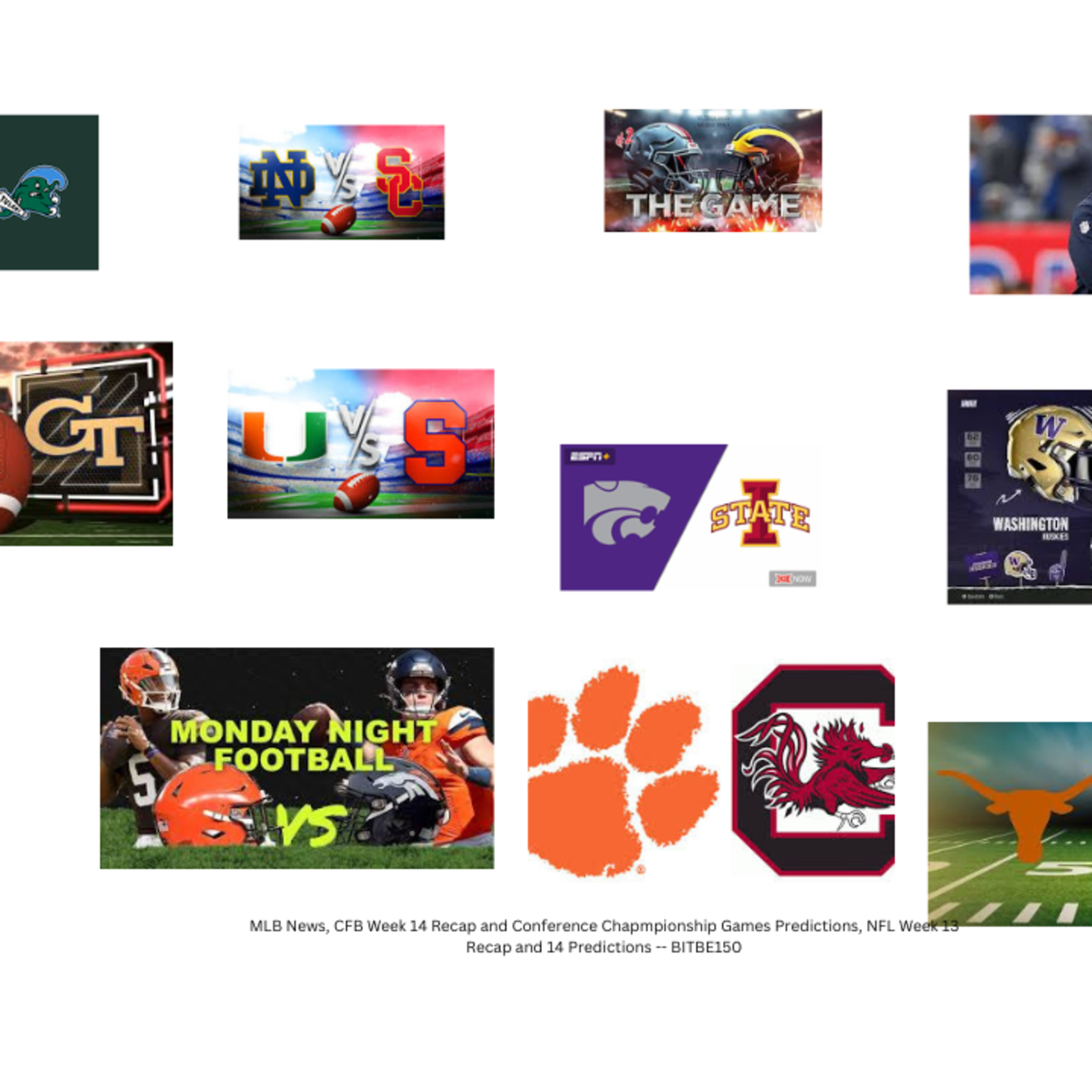 12/3 Daily Walkoff, MLB News, CFB Week 14 Recap and Conference Championship Games Predictions, NFL Week 13 Recap and 14 Predictions episode artwork