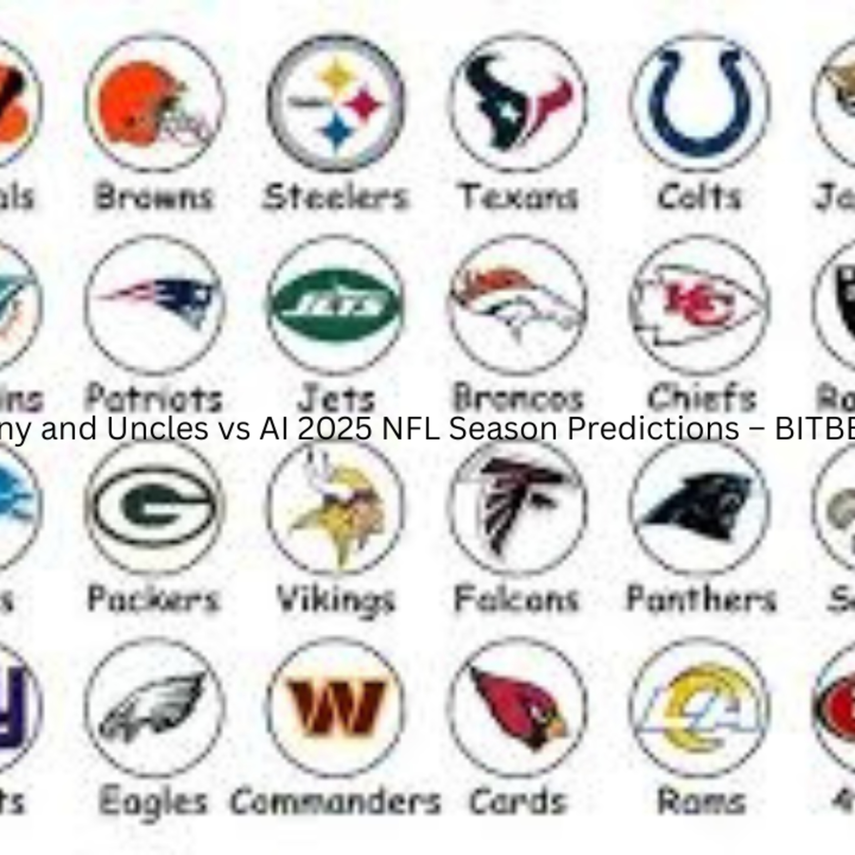 Benny and Uncle 2025 NFL Season Predictions Featuring My Uncle Mark episode artwork