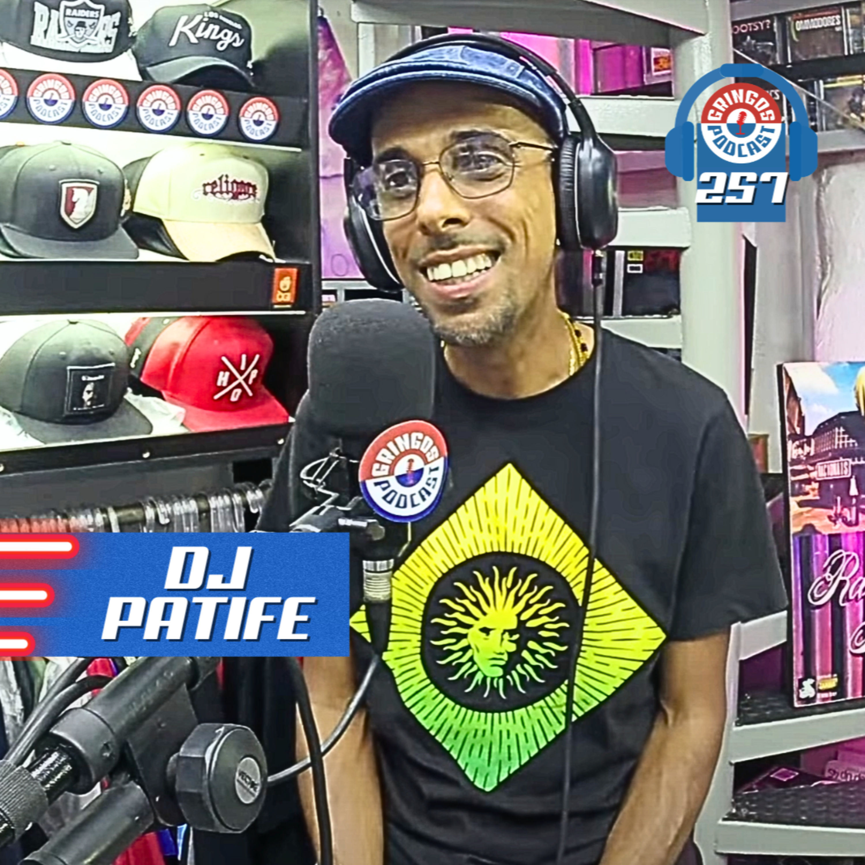 DJ PATIFE - Gringos Podcast #257 episode artwork