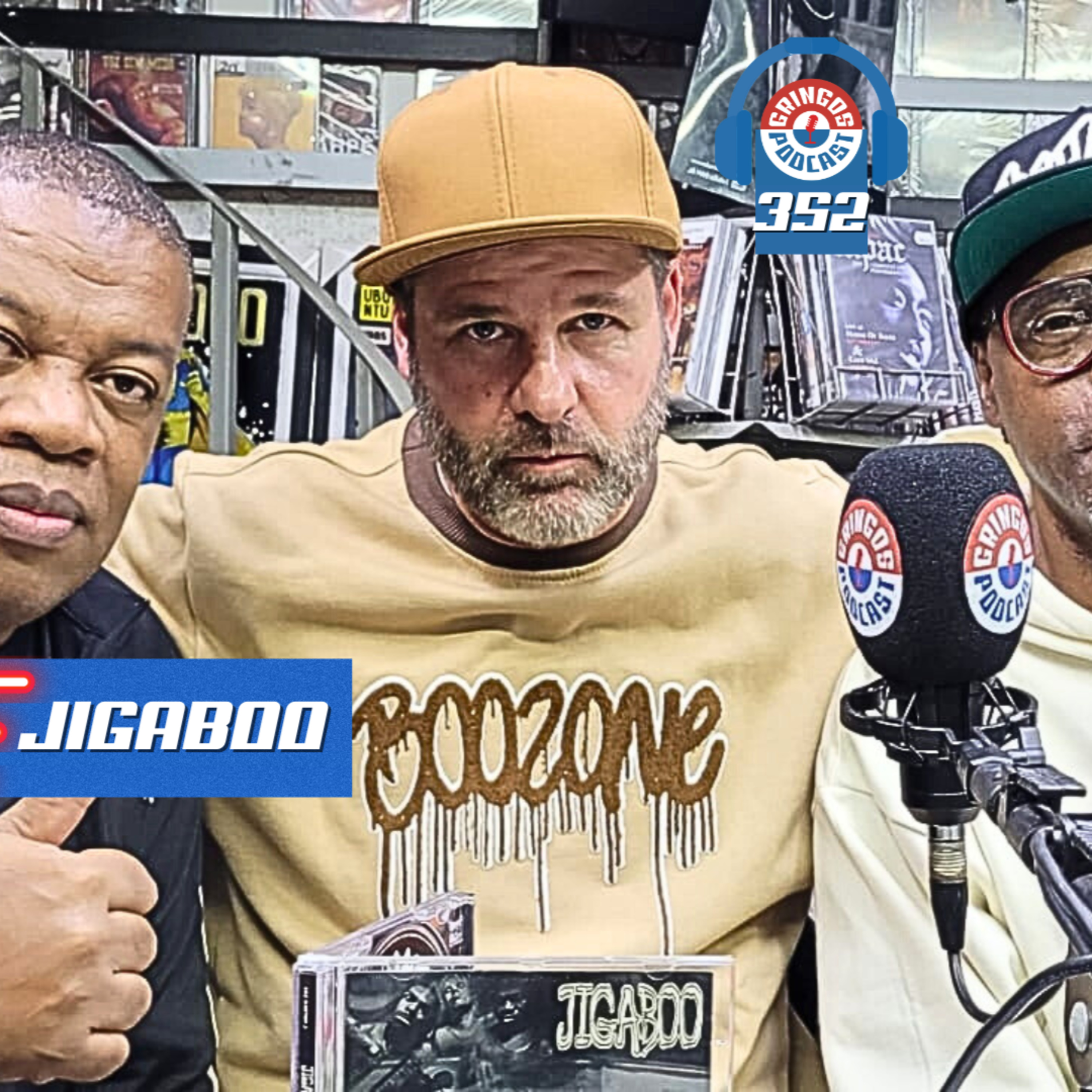 JIGABOO [P.MC / DJ DEHCO / SUAVE ] - Gringos Podcast #352 episode artwork