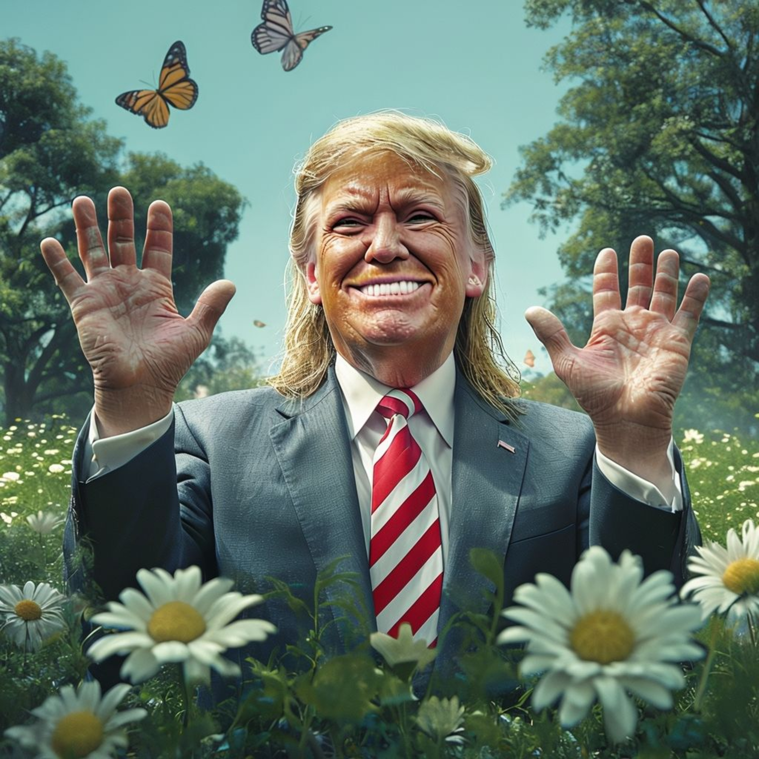 #95 Trumps big hands! episode artwork