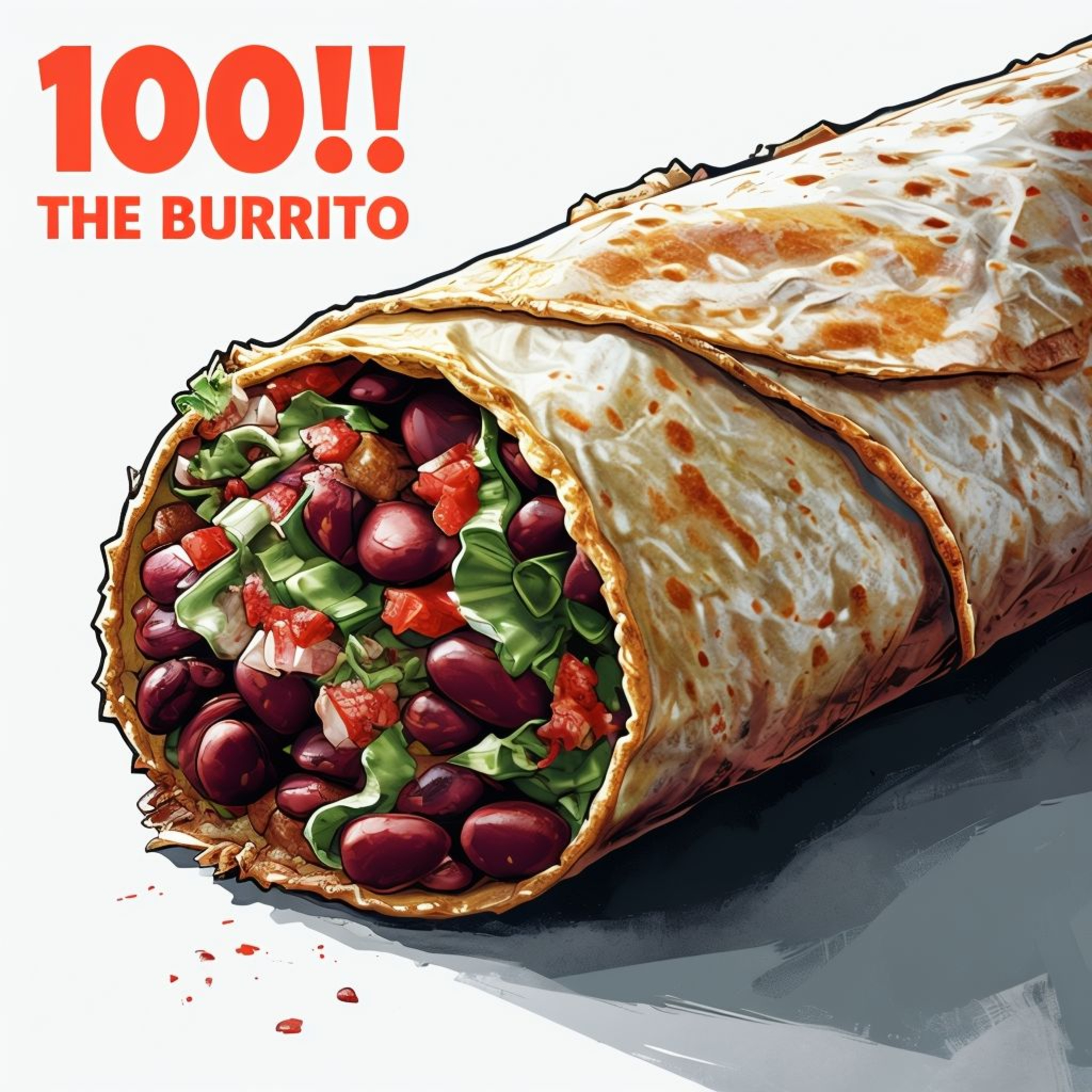 #100 THE BURRITO!!! episode artwork