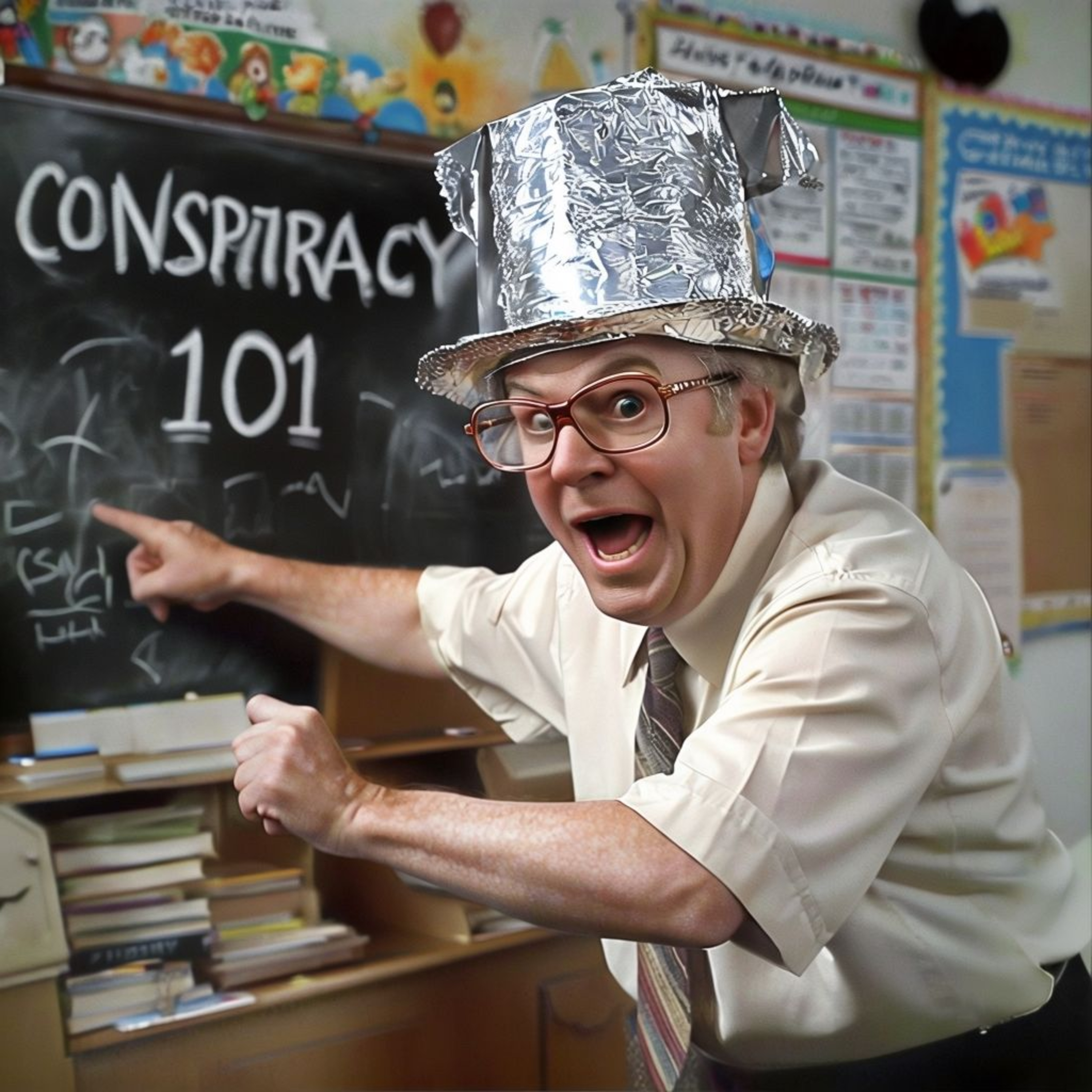 #117 Conspiracy 101 episode artwork