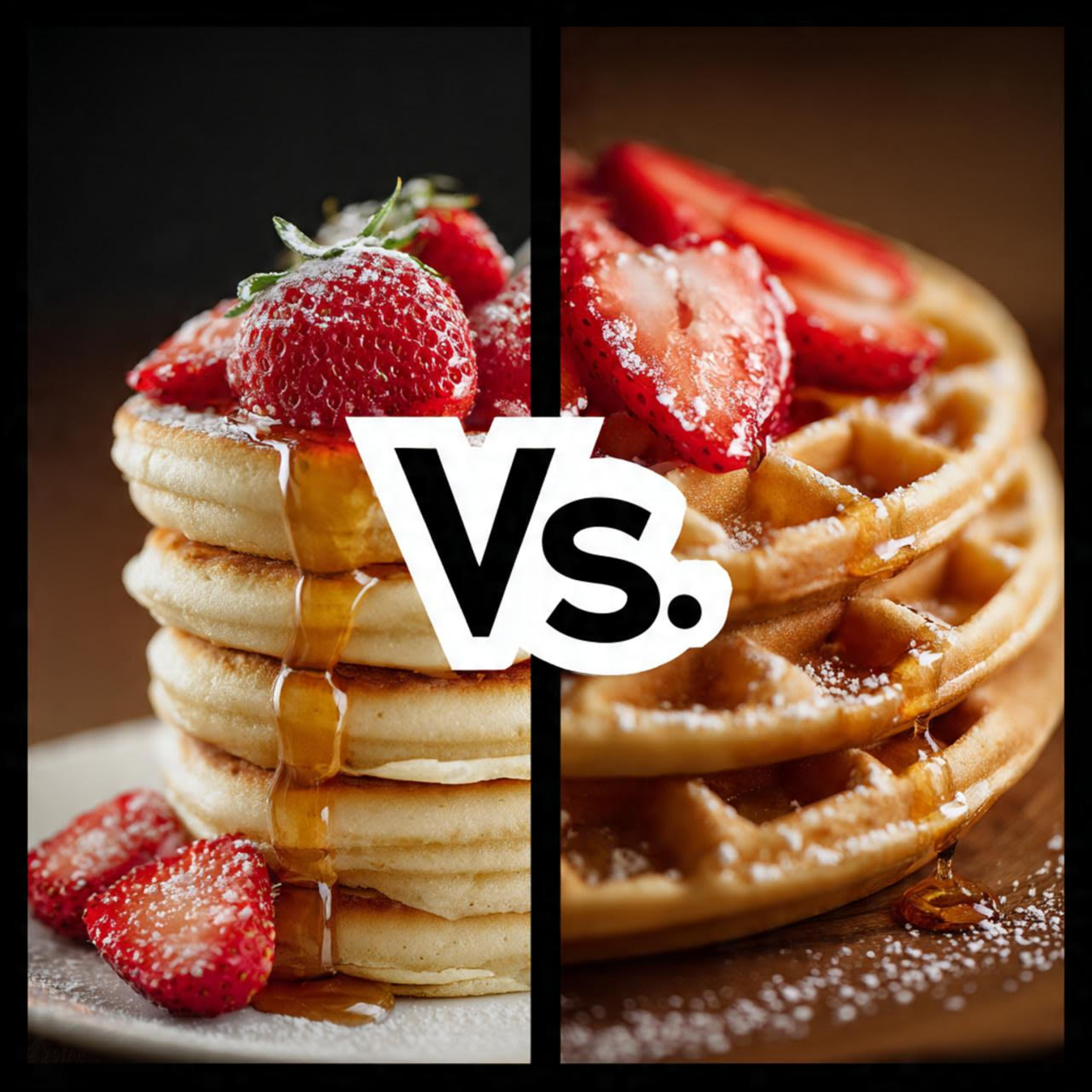 #135 Pancakes Vs. Waffles episode artwork