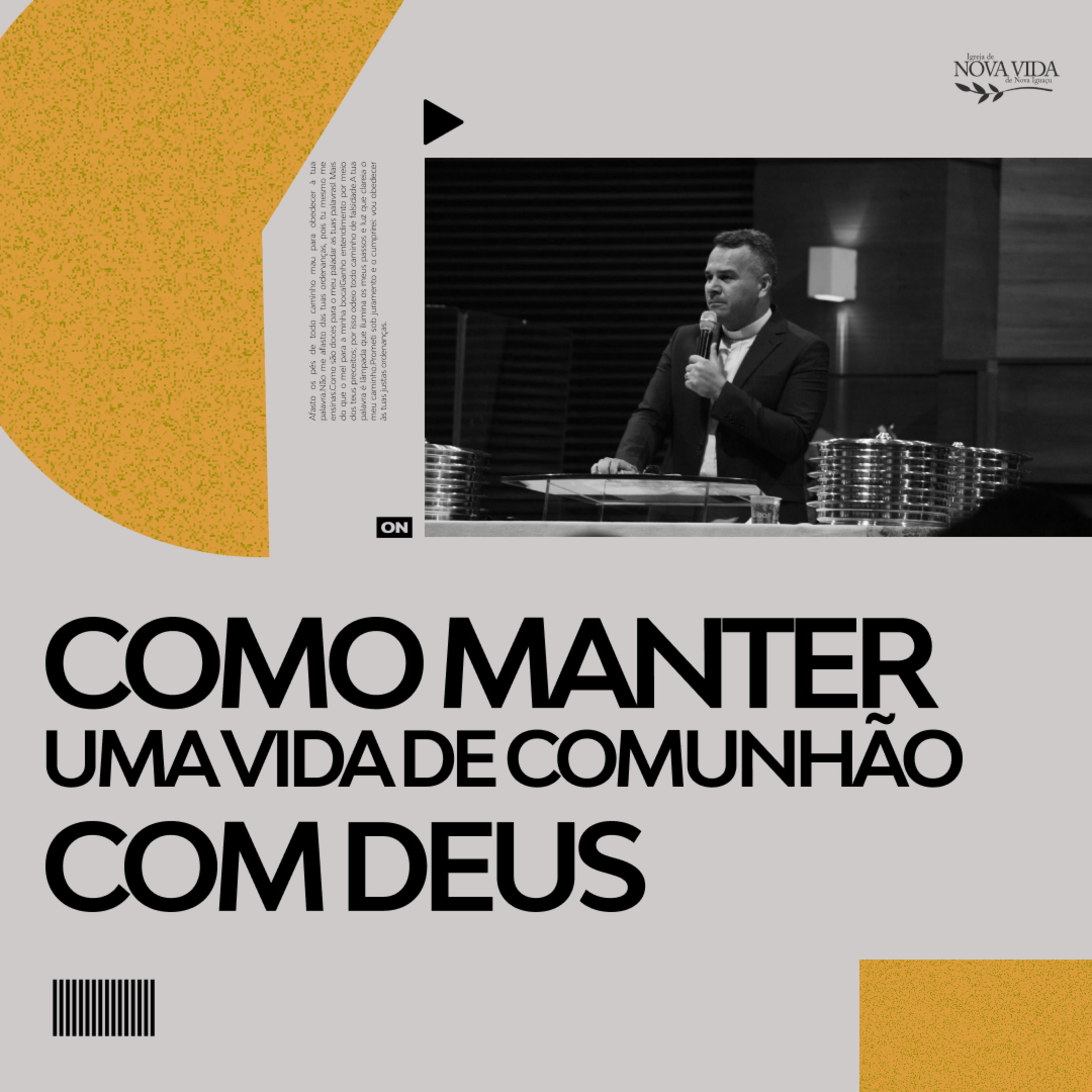 Como manter uma vida de comunhão com Deus - Pr. Otávio Cruz episode artwork
