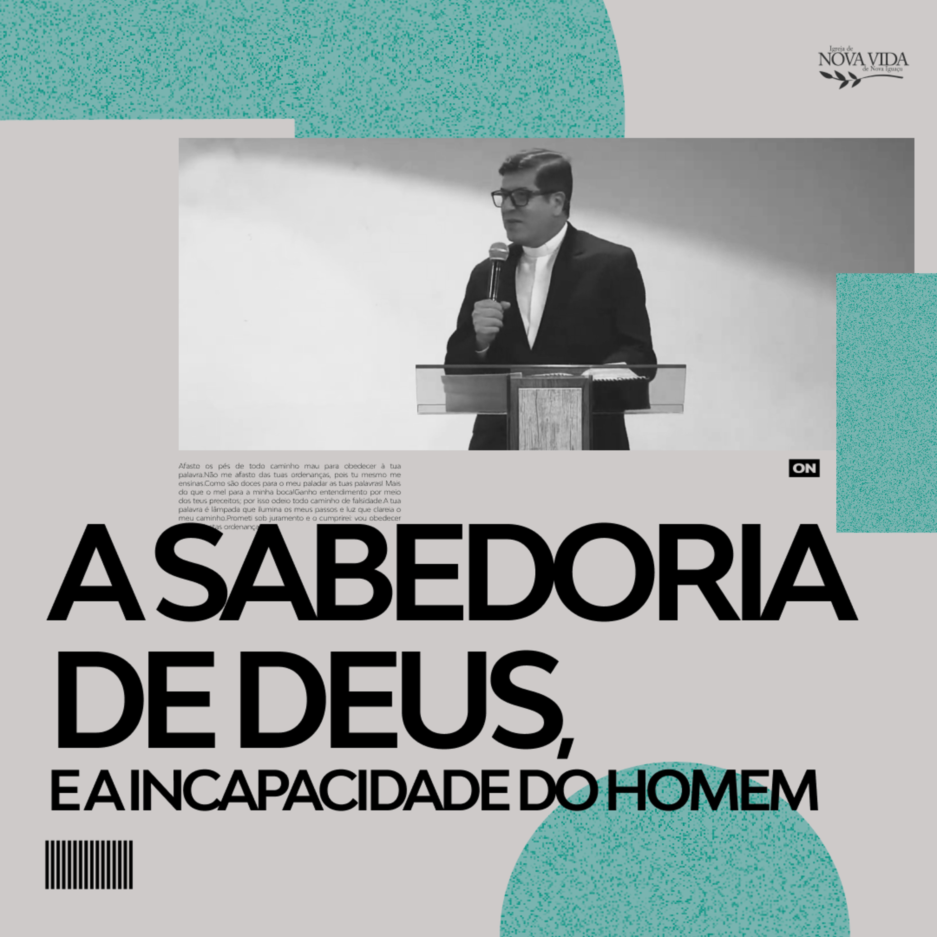 A Sabedoria de Deus, e a Incapacidade do Homem - Pr. Ronaldo episode artwork