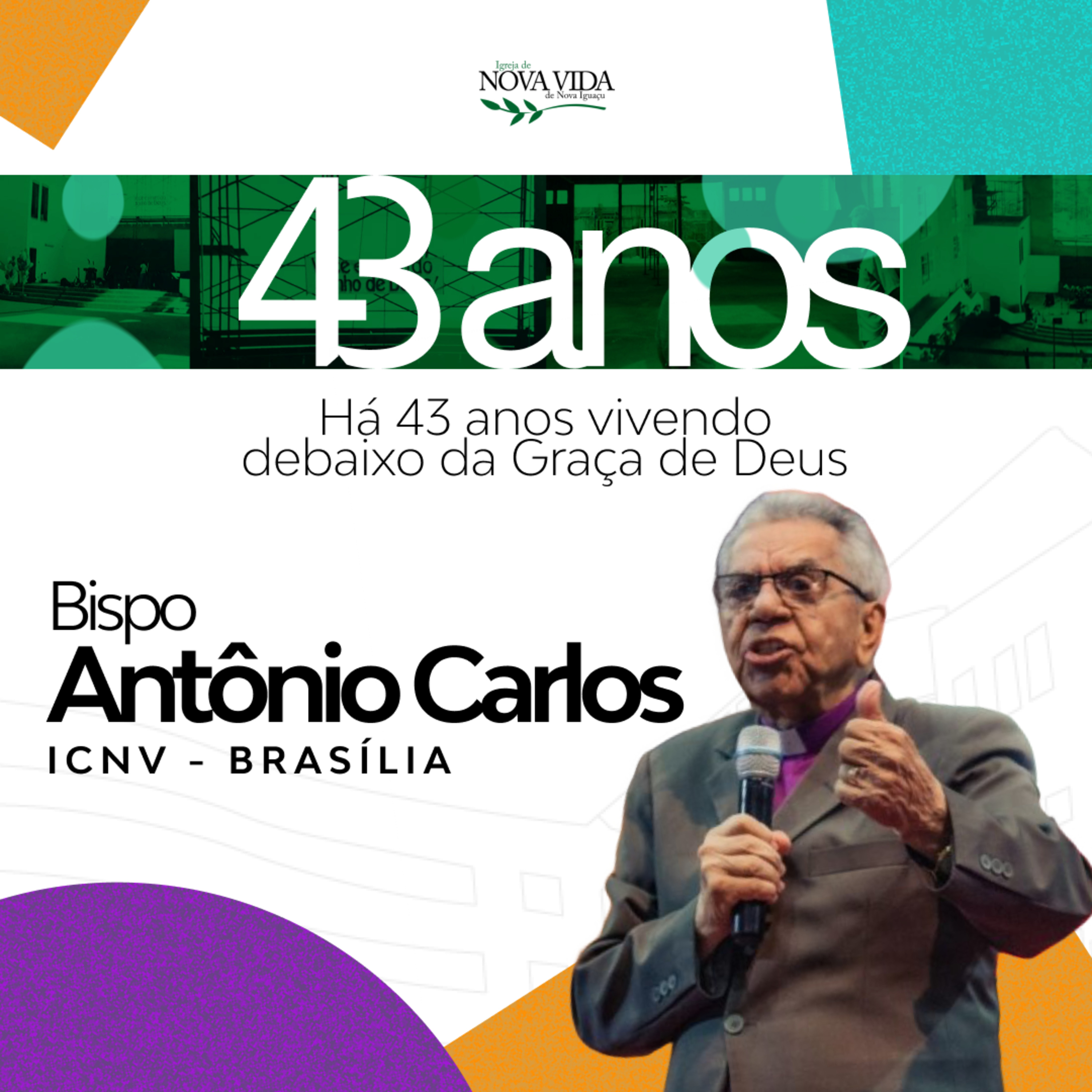 ICNVNI 43 Anos - Bp. Antônio Carlos episode artwork