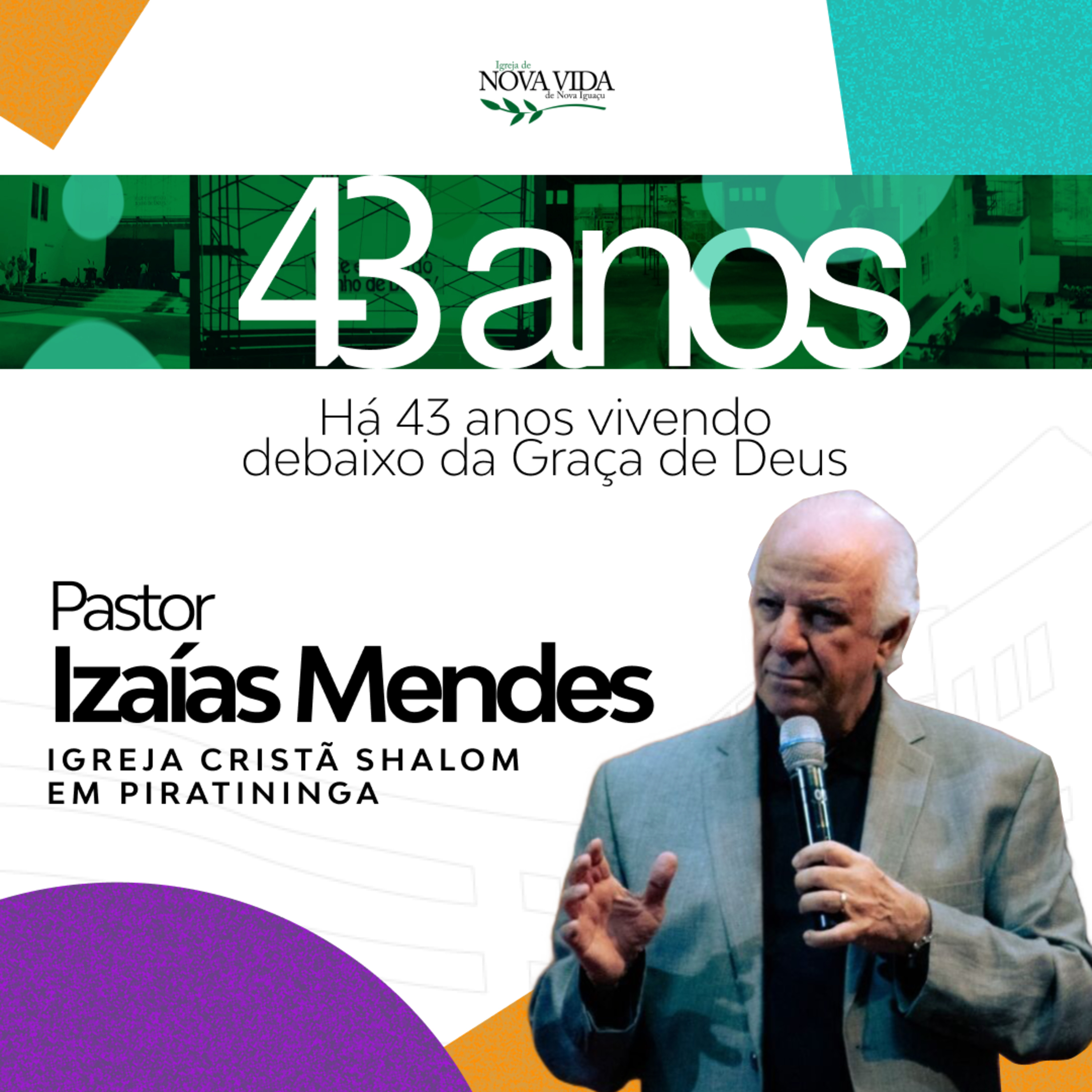 ICNVNI 43 Anos - Pr. Izaías Mendes episode artwork