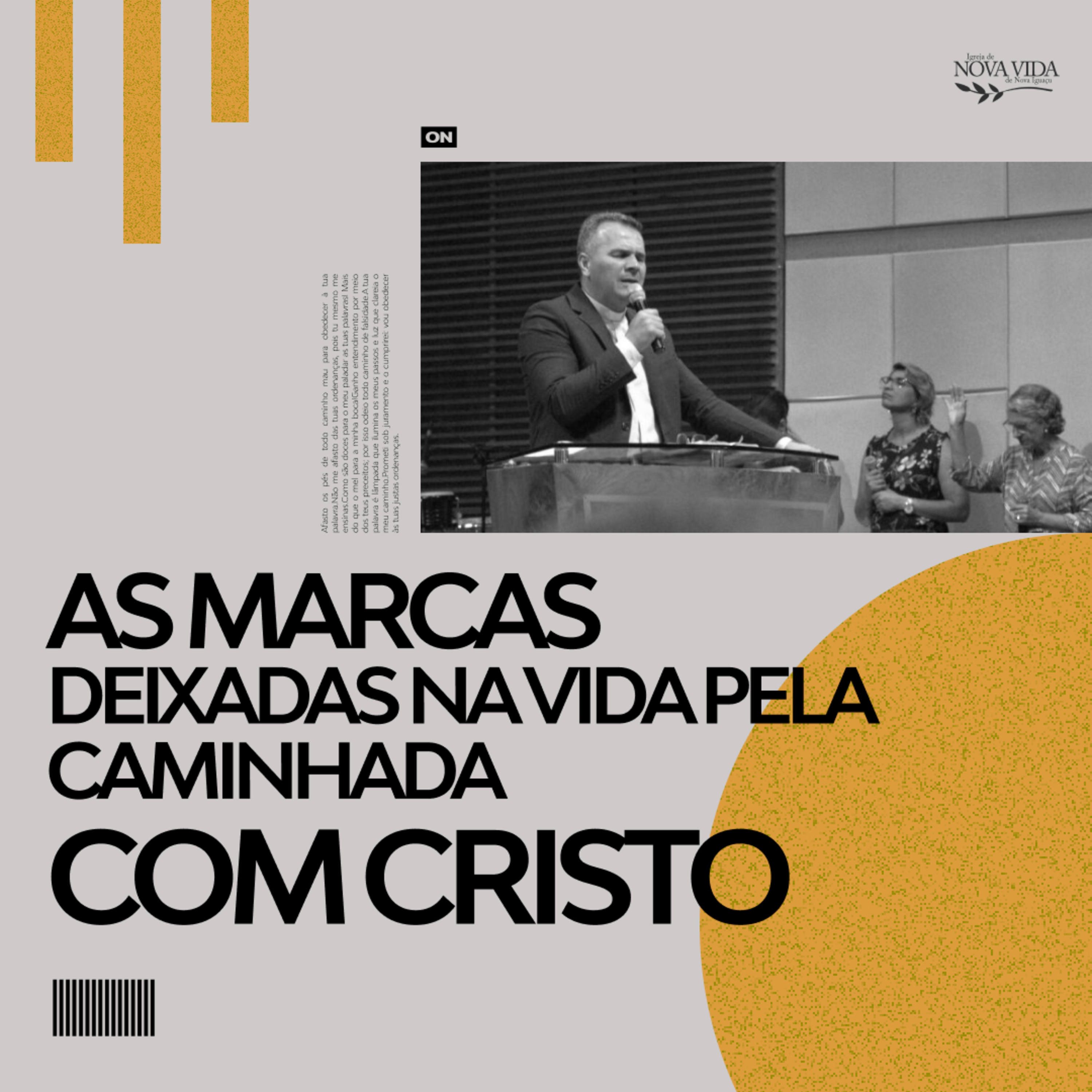 As marcas deixadas na vida pela caminhada com Cristo - Pr. Otávio Cruz episode artwork