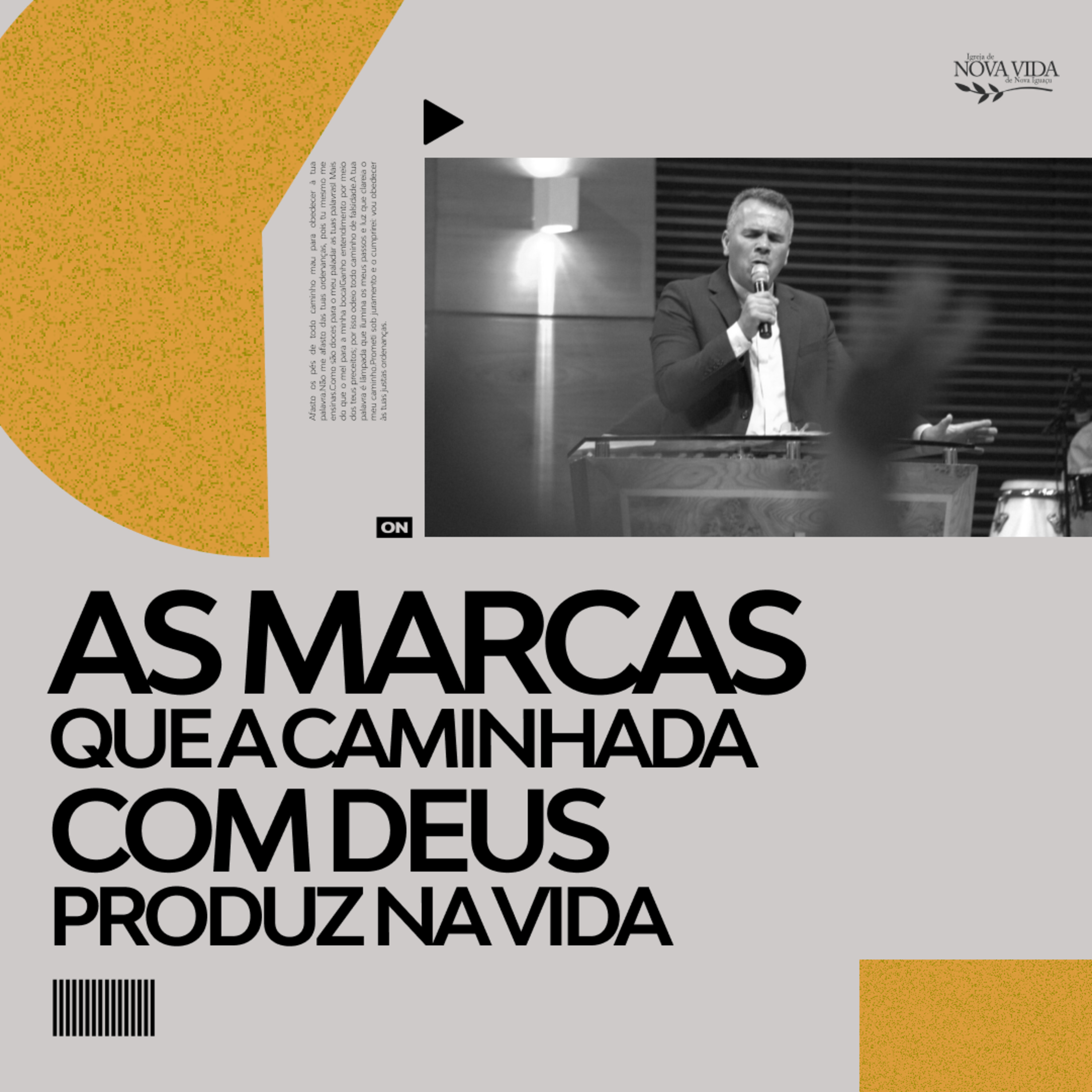 As marcas que a caminhada com Deus produz na vida - Pr. Otávio Cruz episode artwork