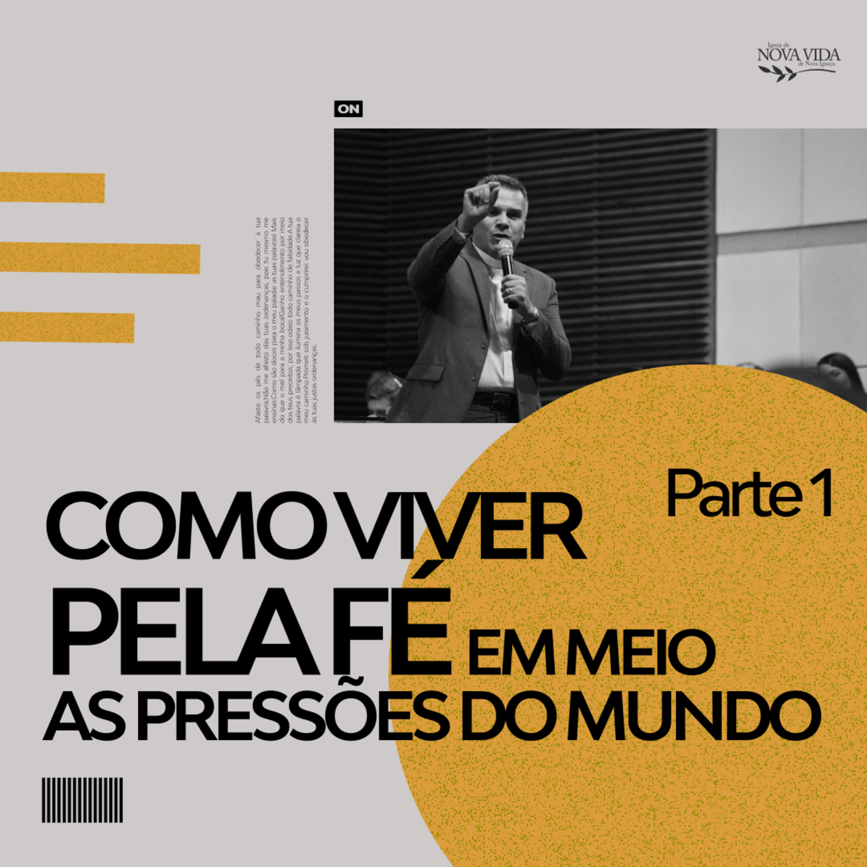 Como viver pela fé em meio as pressões do mundo - Parte 1 | Pr. Otávio Cruz episode artwork