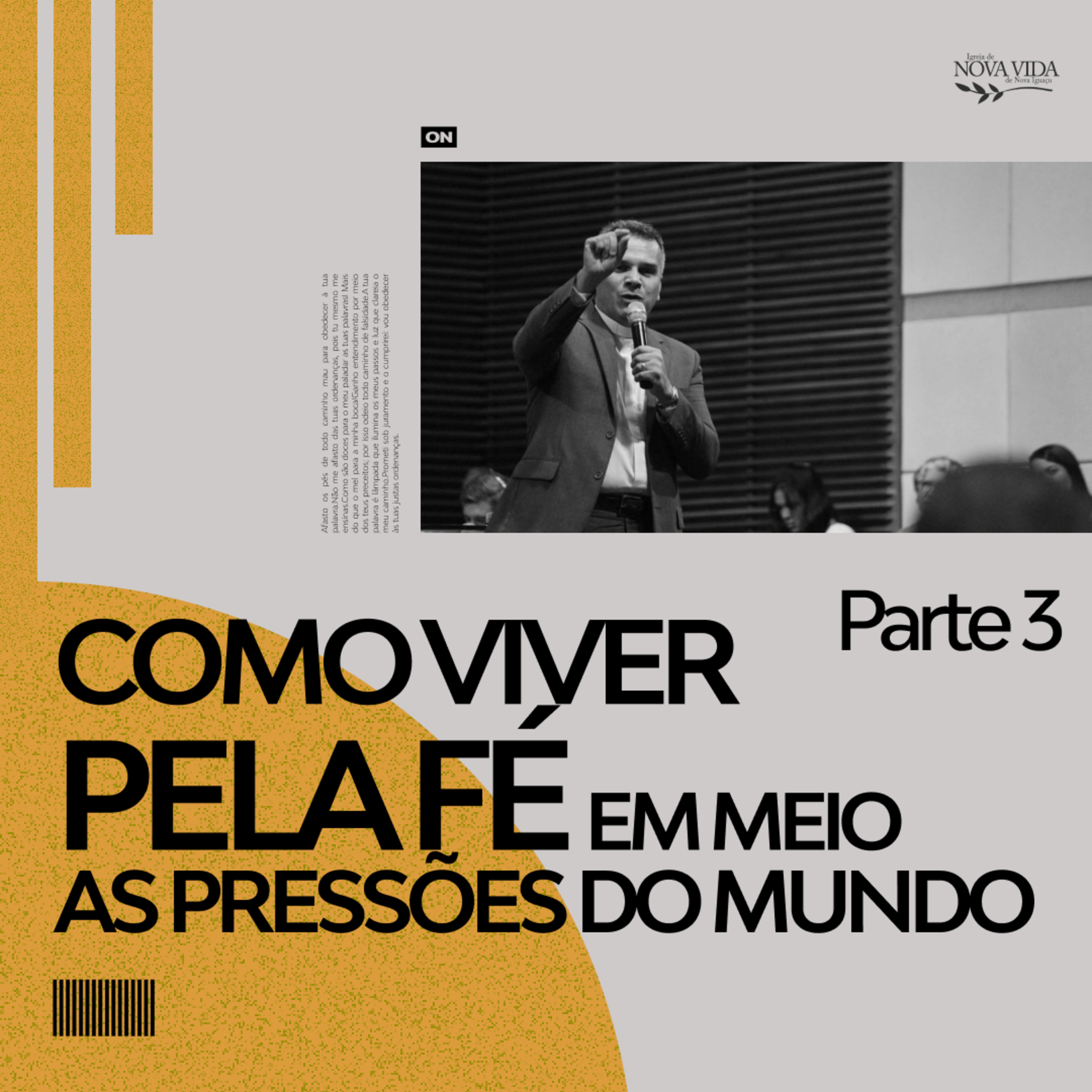 Como viver pela fé em meio as pressões do mundo - Pr. Otávio Cruz | Parte 3 episode artwork