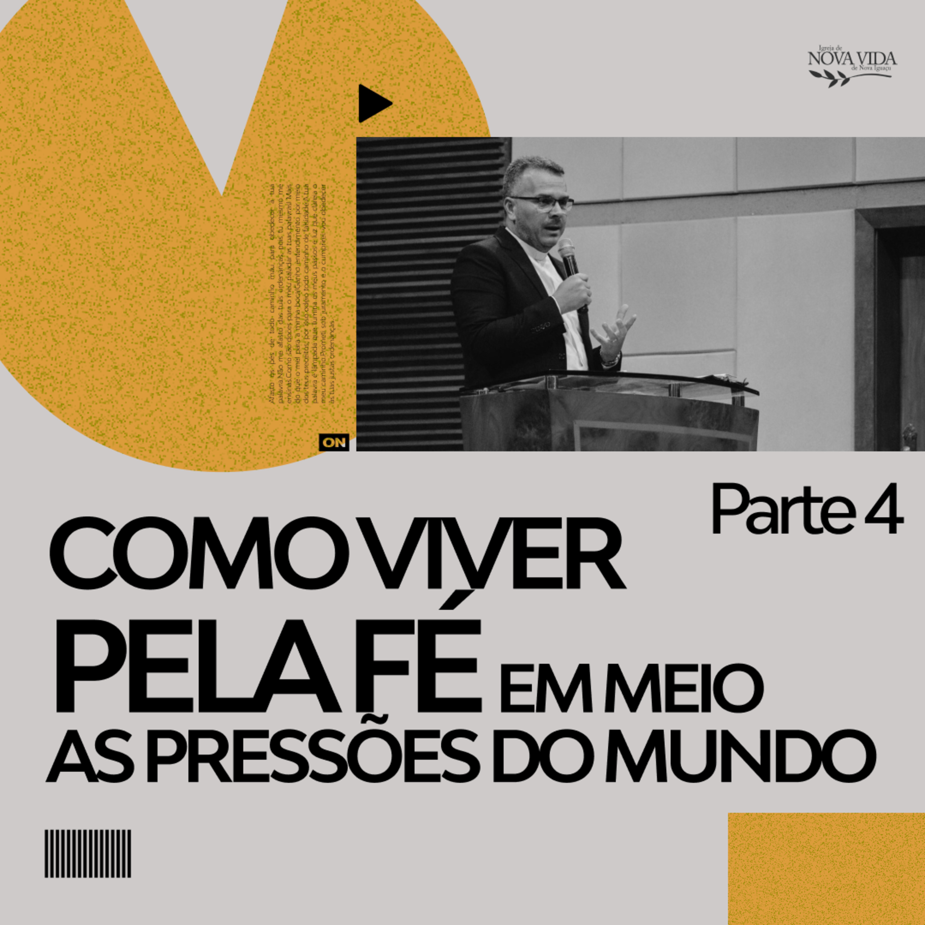 Como viver pela fé em meio as pressões do mundo - Pr. Otávio Cruz | Parte 4 episode artwork