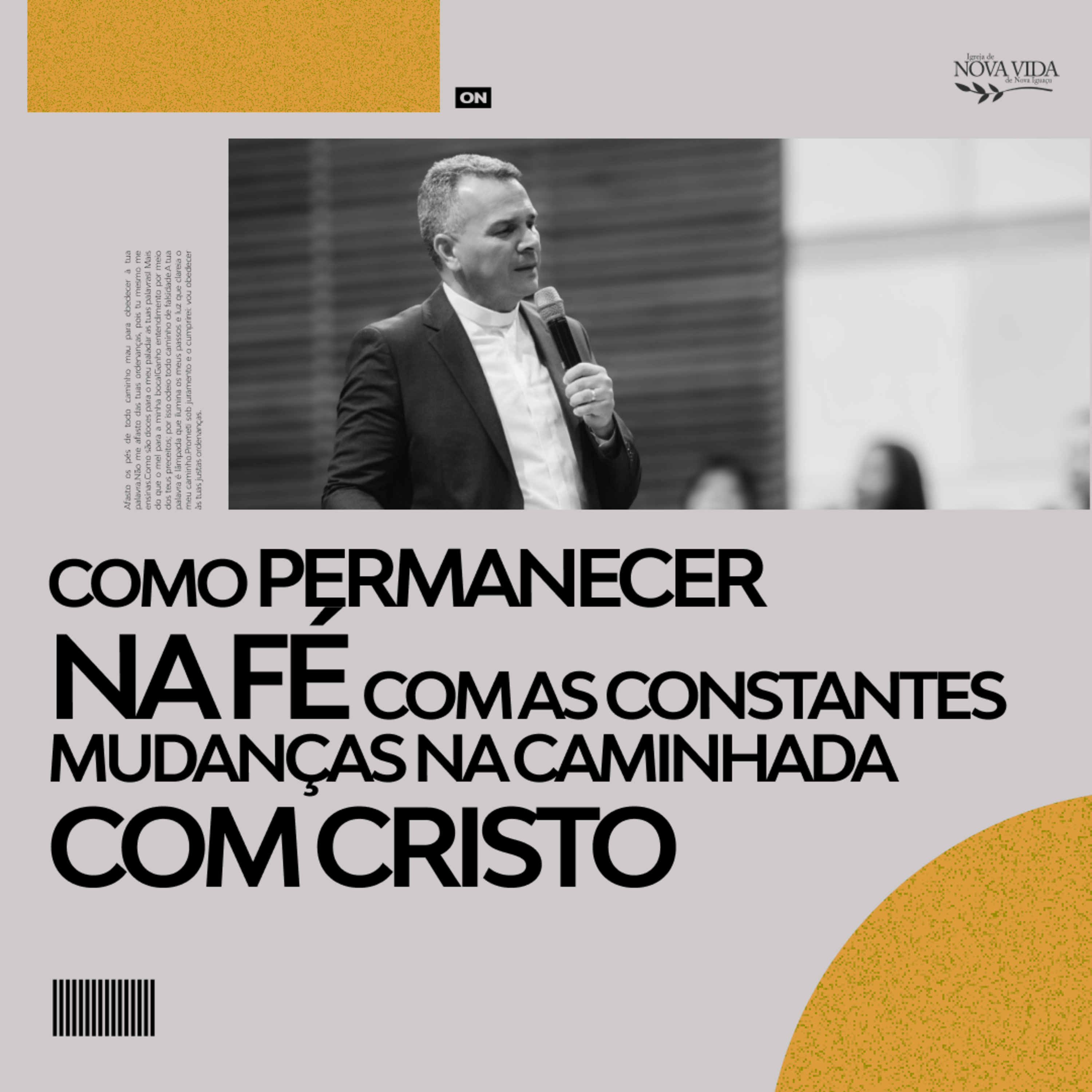 Como permanecer na fé com as constantes mudanças na caminhada com Cristo - Pr. Otávio Cruz episode artwork