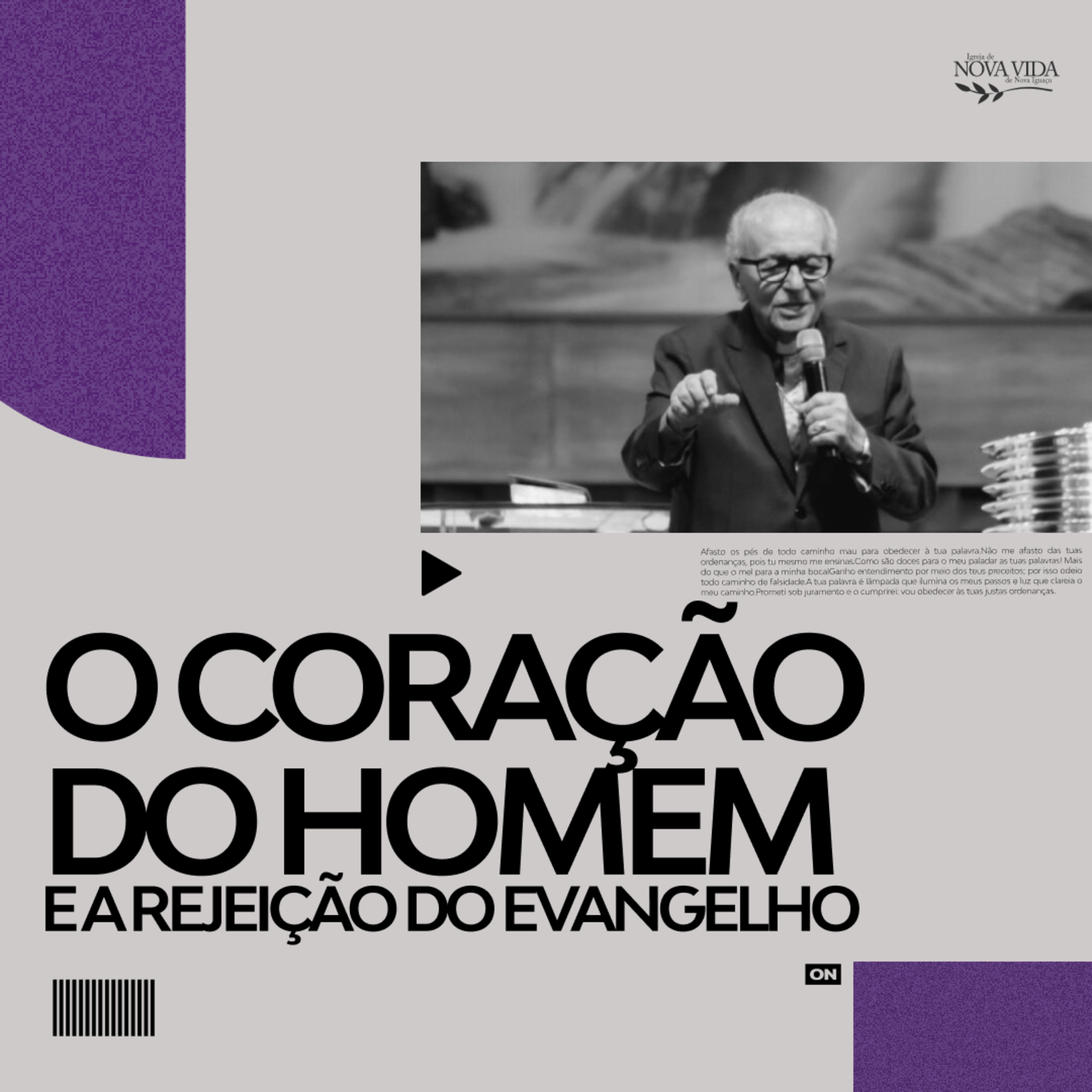 O coração do homem e a rejeição do Evangelho - Bp. Rubem Barreto episode artwork